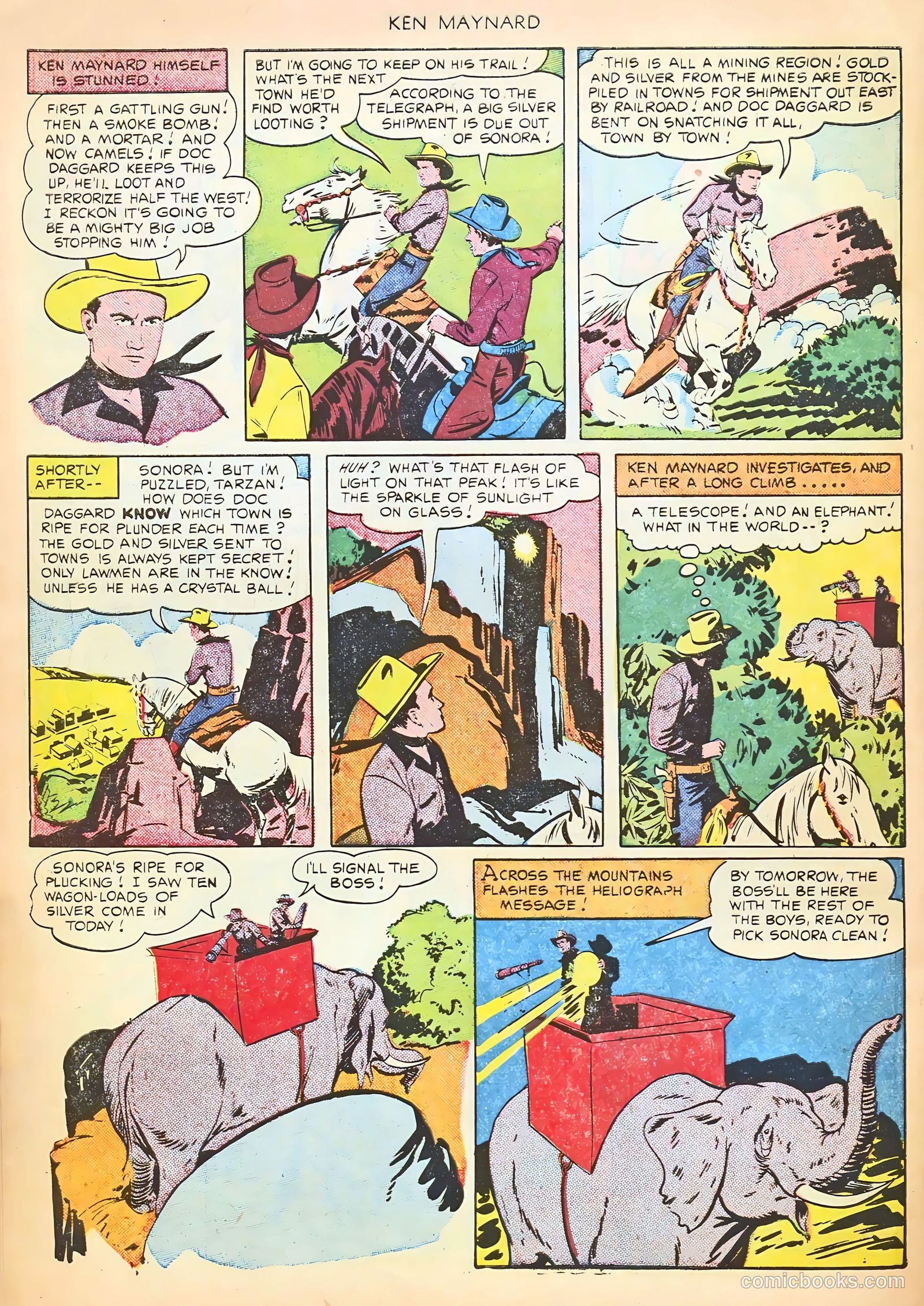 Ken Maynard #2 (1950) — page 10 of 36