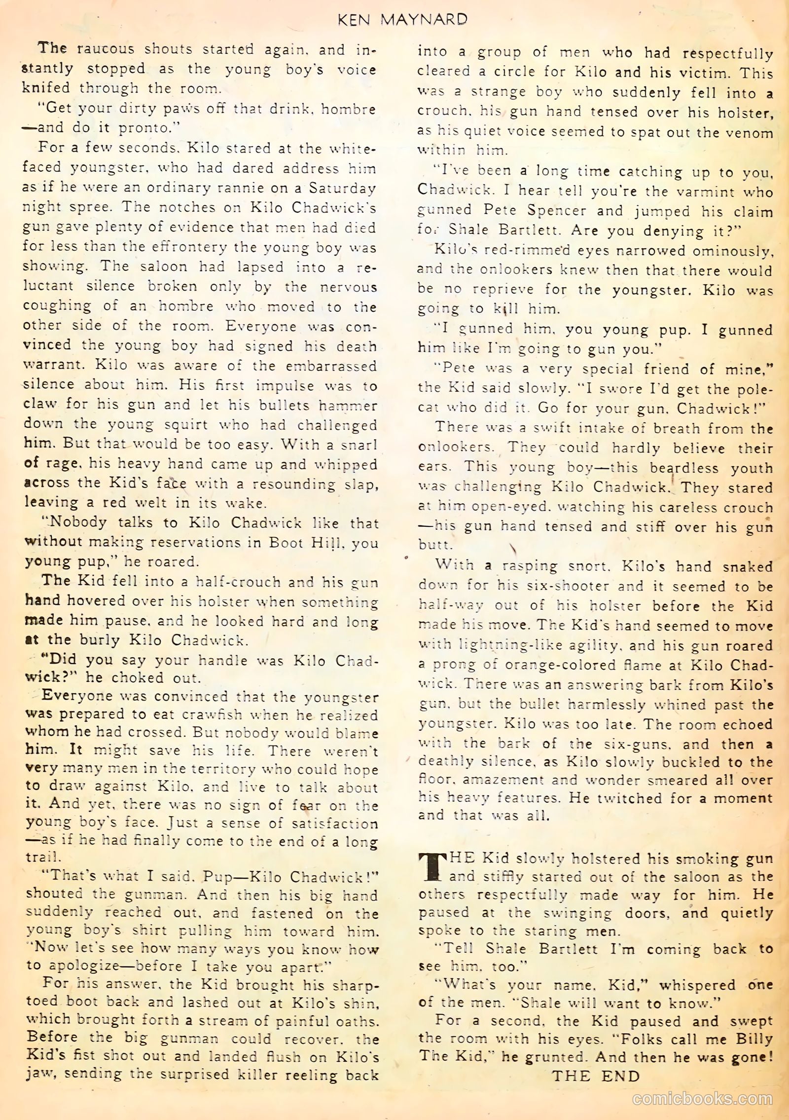 Ken Maynard #2 (1950) — page 26 of 36