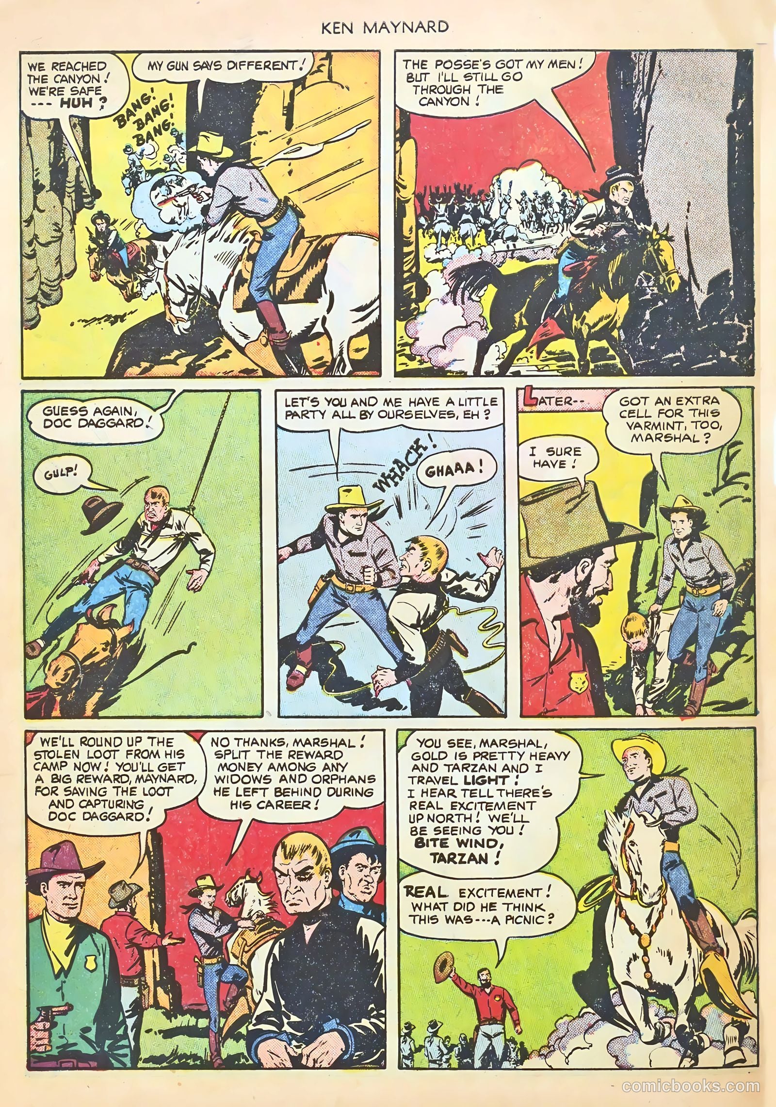 Ken Maynard #2 (1950) — page 34 of 36