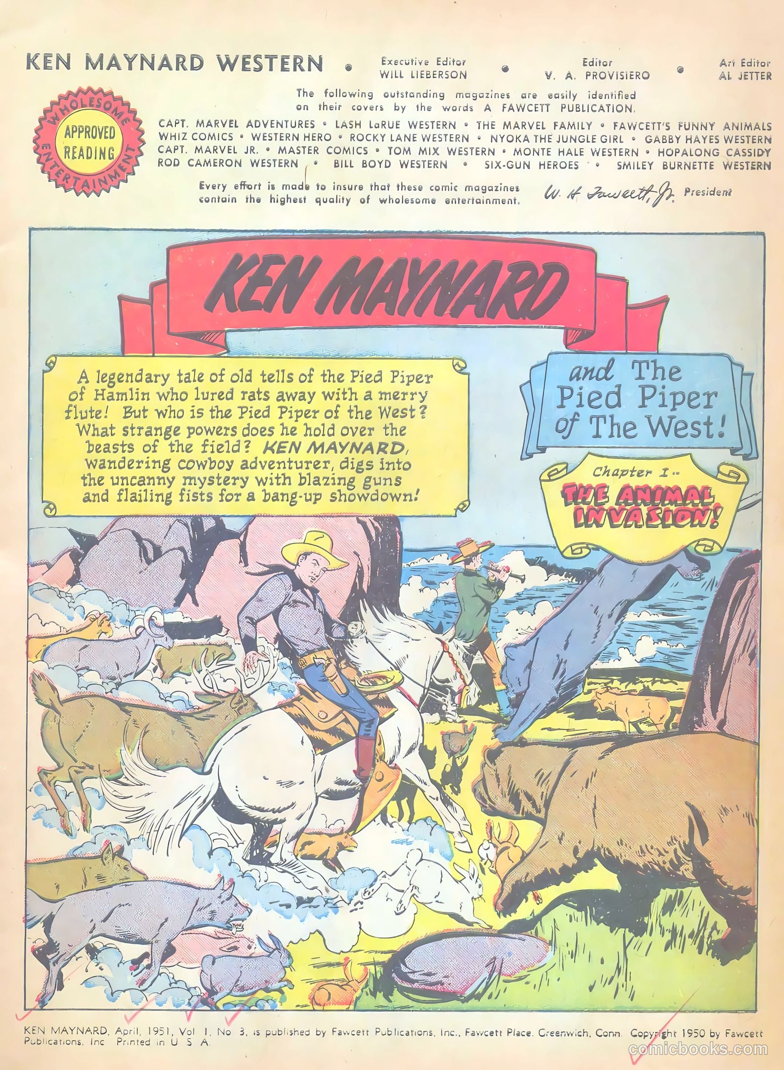 Ken Maynard #3 (1951) — page 3 of 36