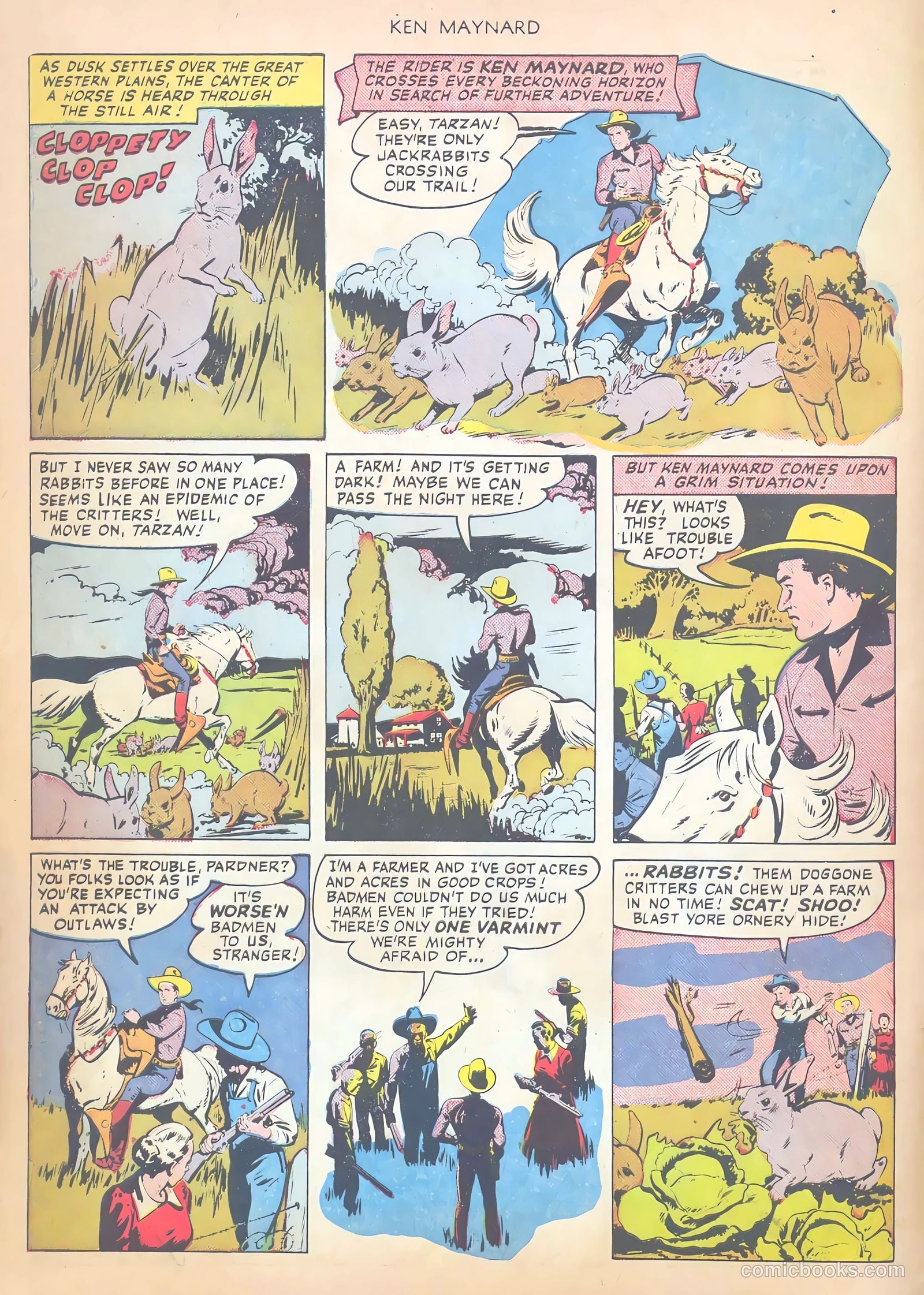 Ken Maynard #3 (1951) — page 4 of 36