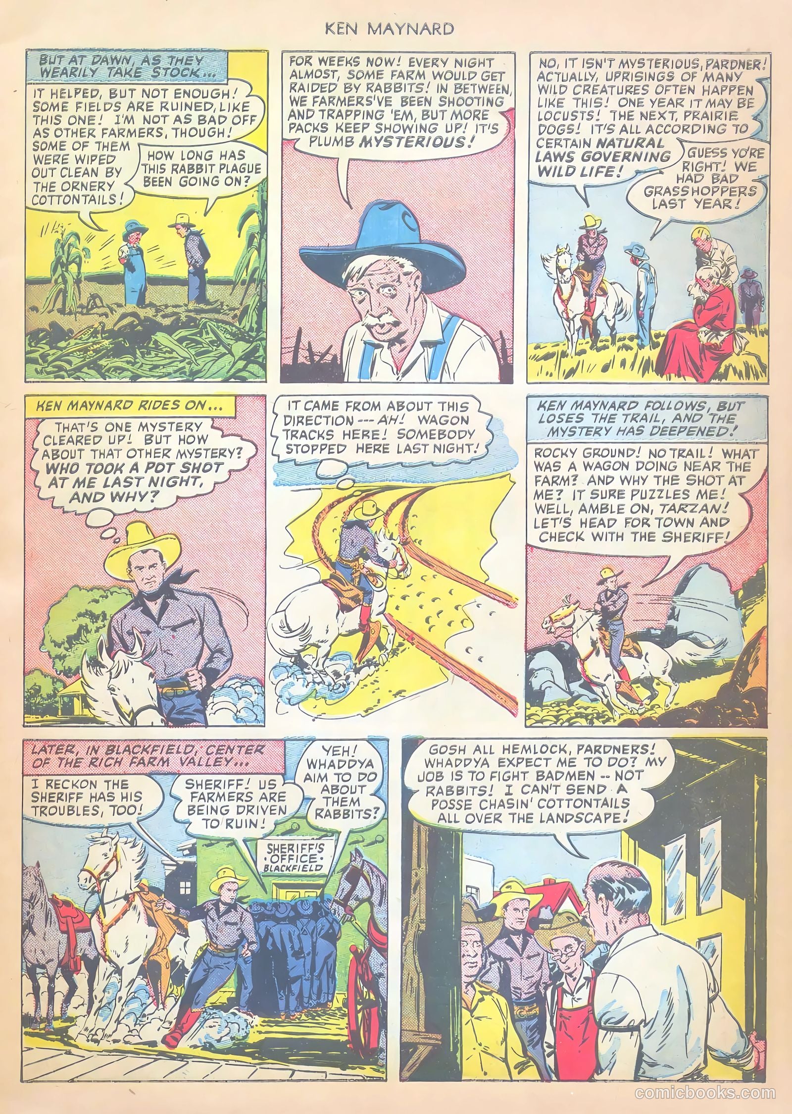 Ken Maynard #3 (1951) — page 7 of 36