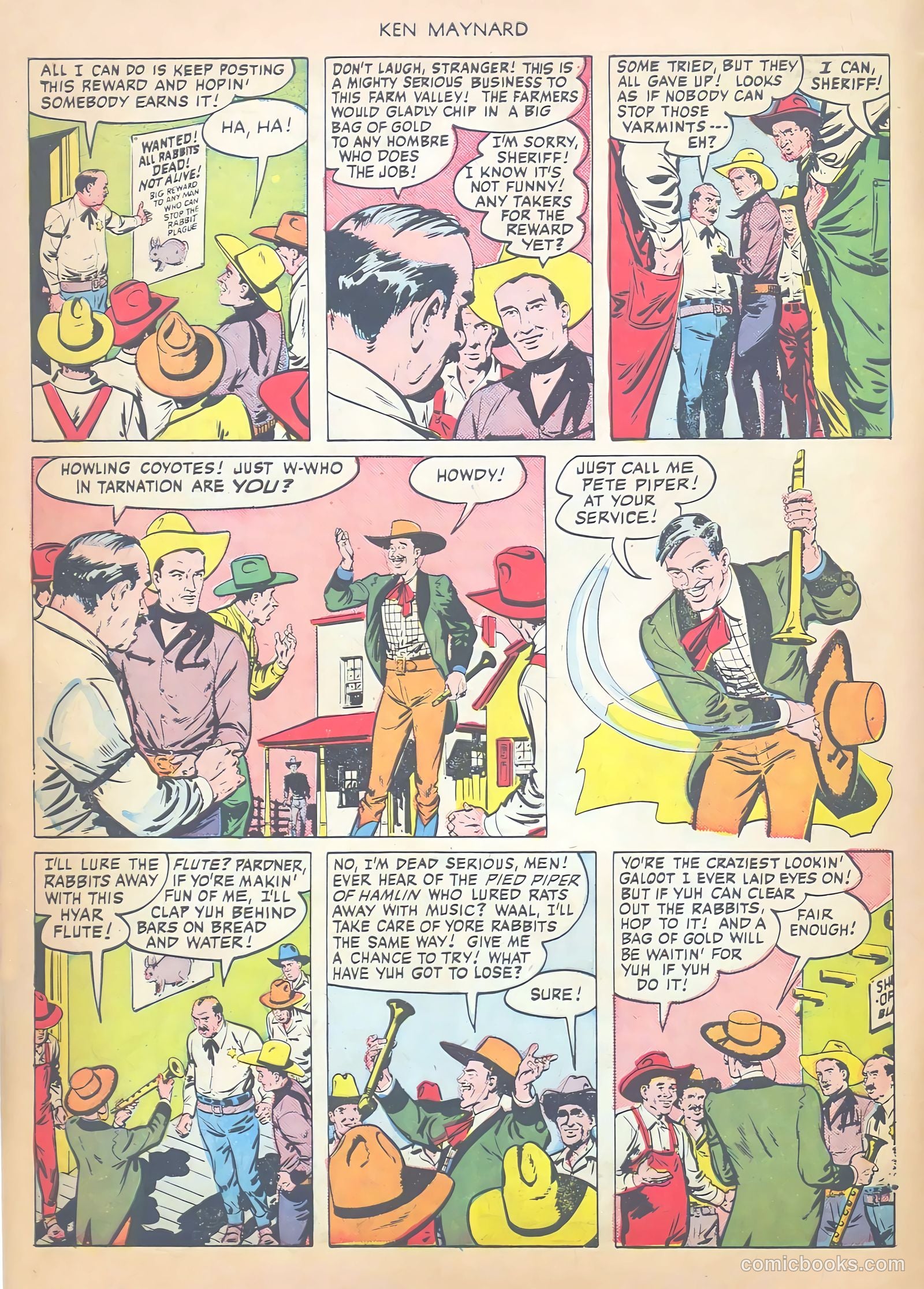 Ken Maynard #3 (1951) — page 8 of 36