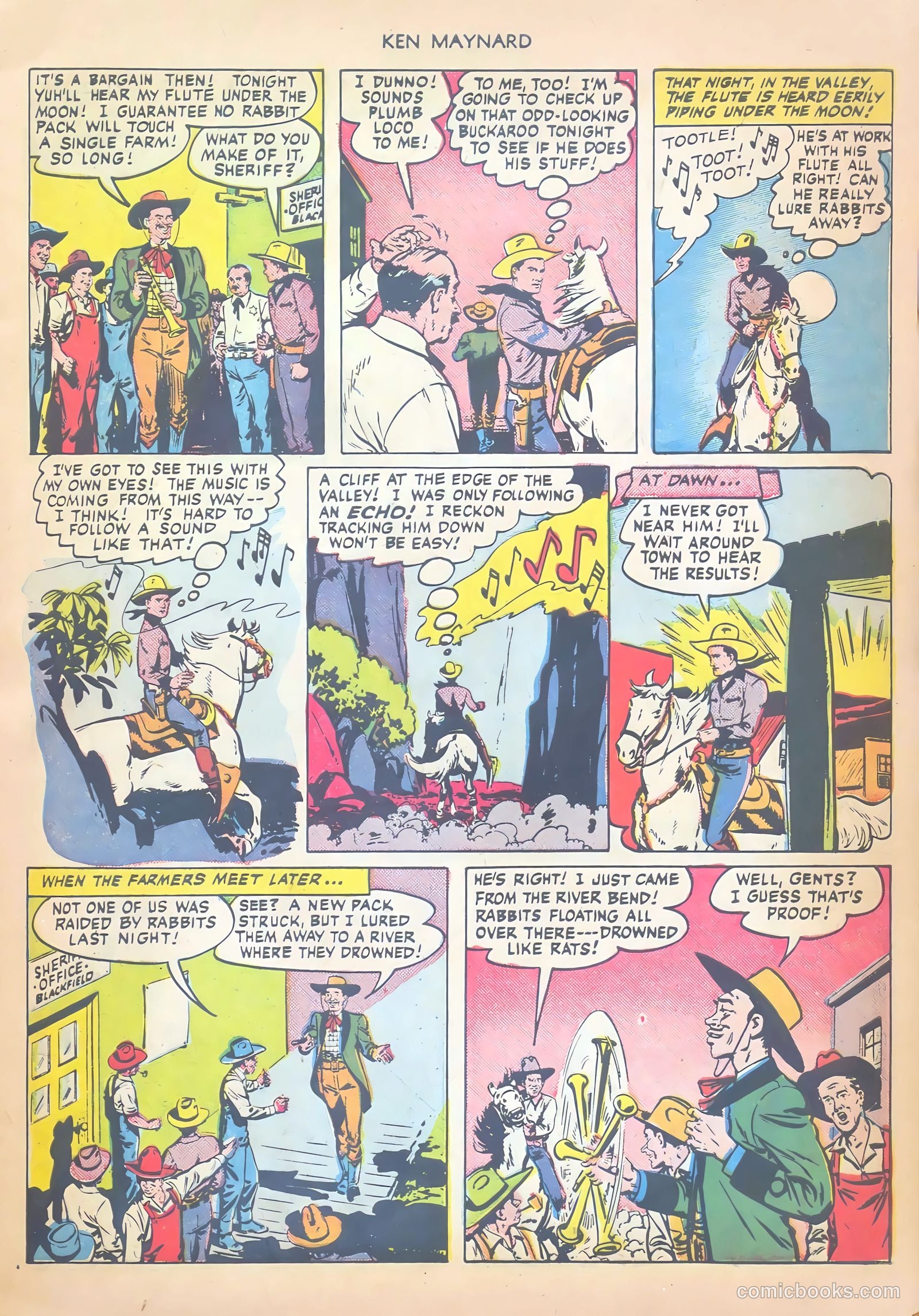 Ken Maynard #3 (1951) — page 9 of 36