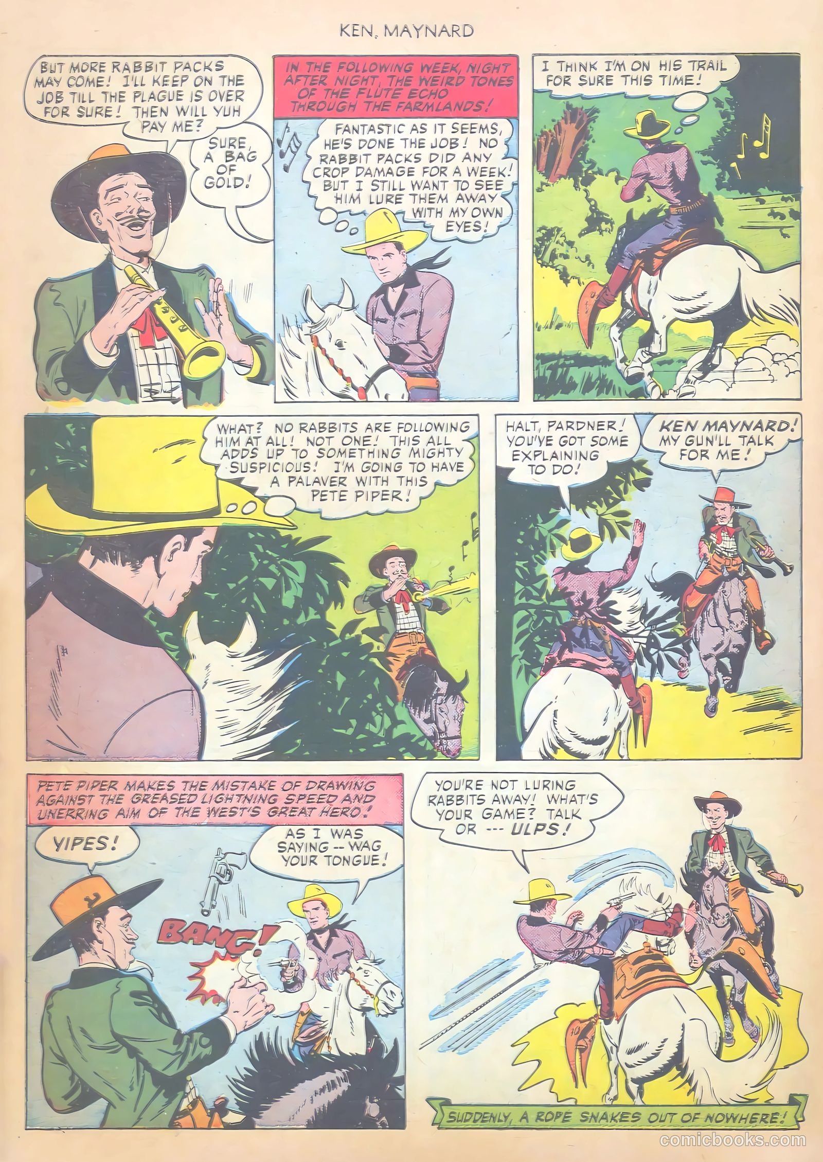 Ken Maynard #3 (1951) — page 10 of 36