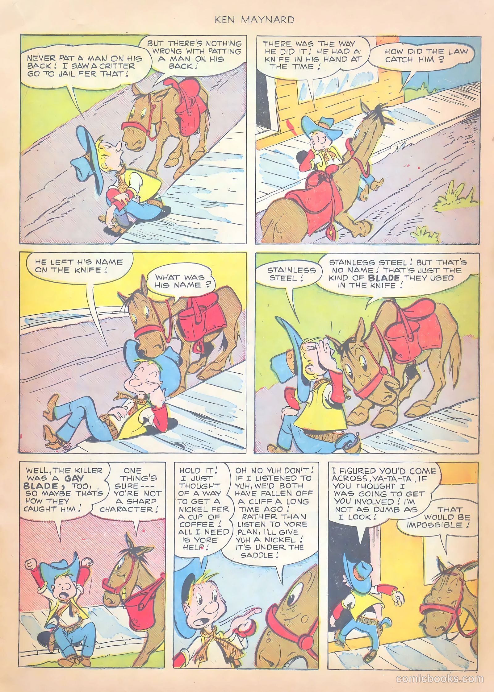 Ken Maynard #3 (1951) — page 15 of 36