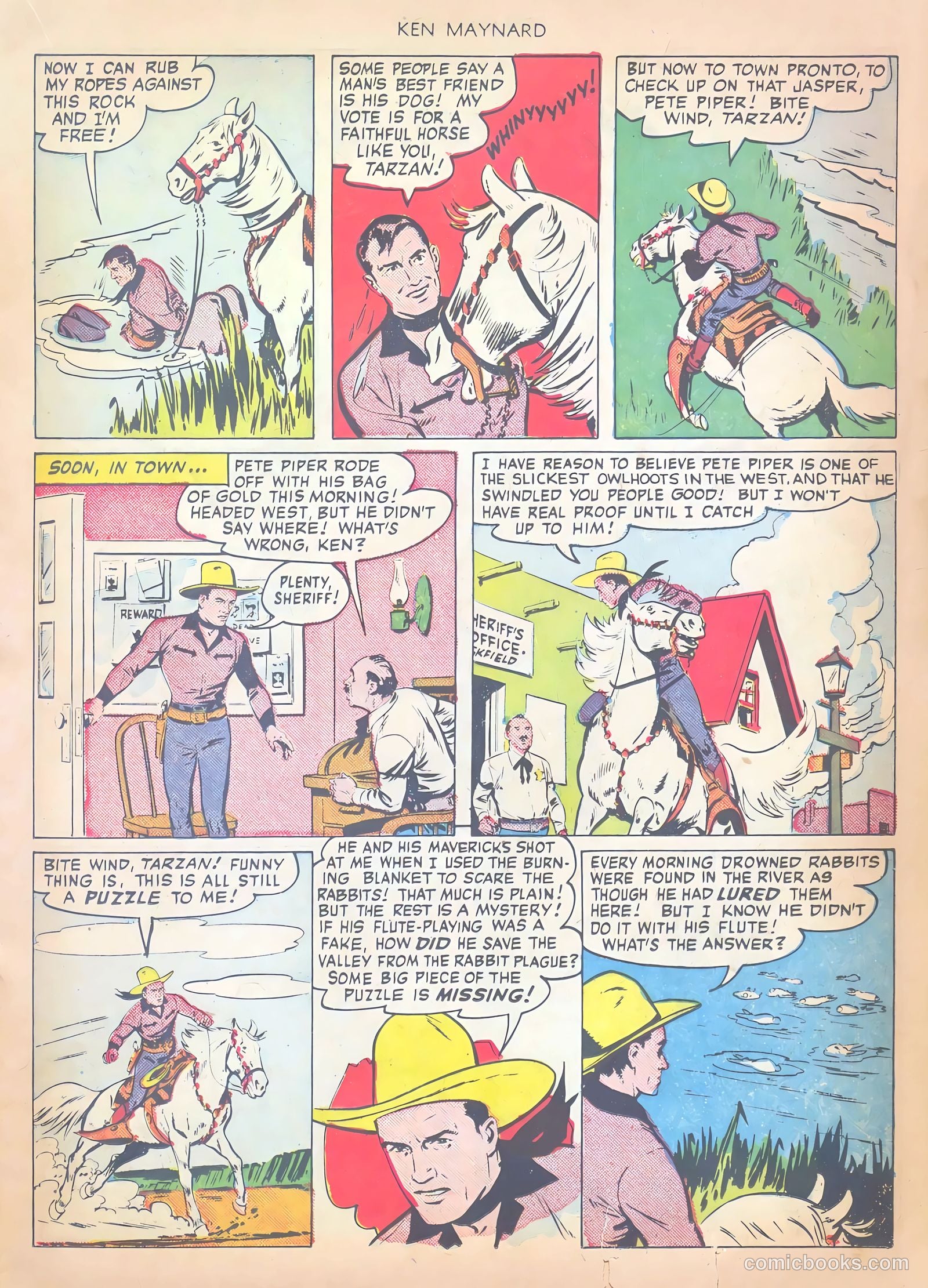 Ken Maynard #3 (1951) — page 17 of 36