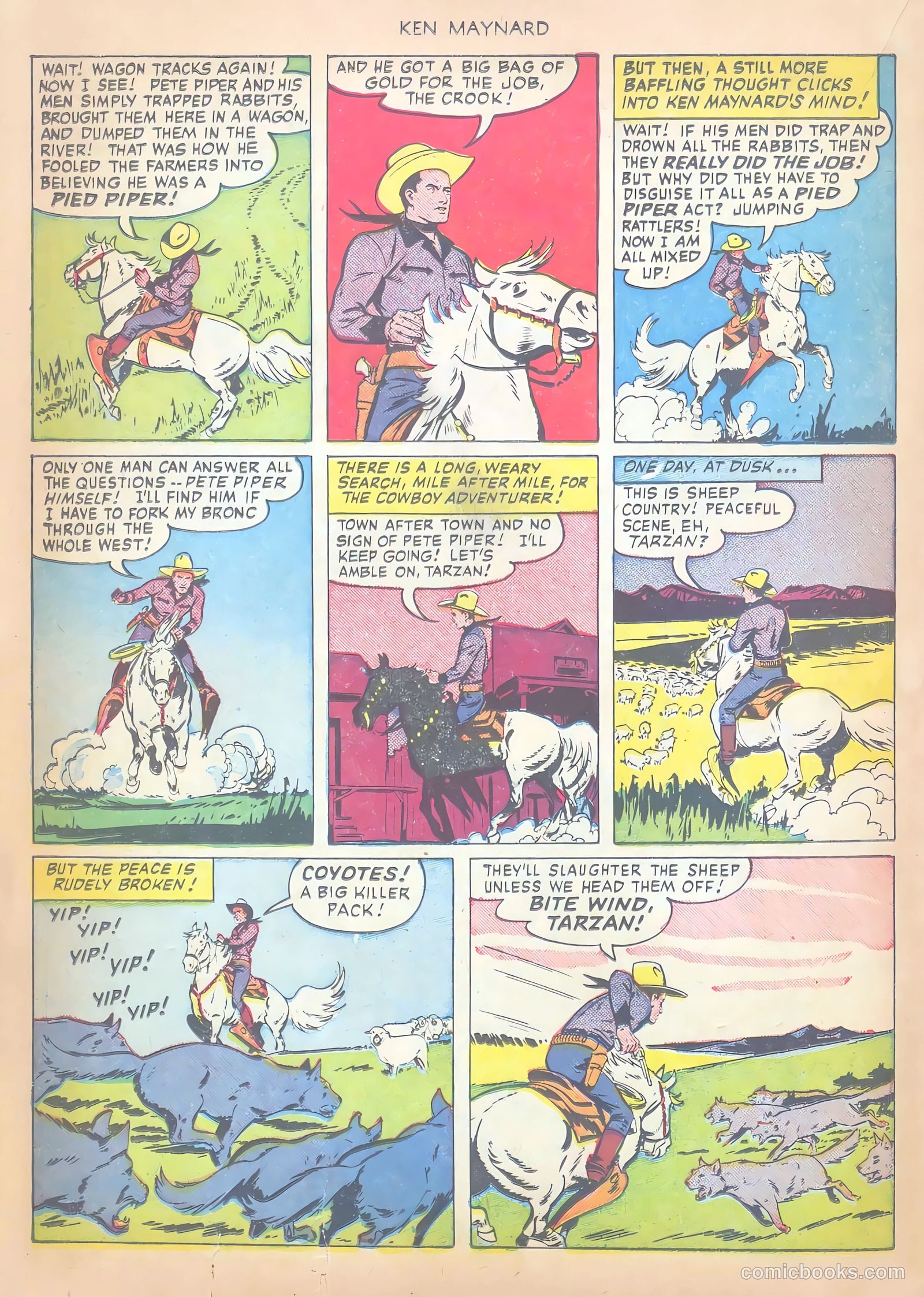 Ken Maynard #3 (1951) — page 18 of 36