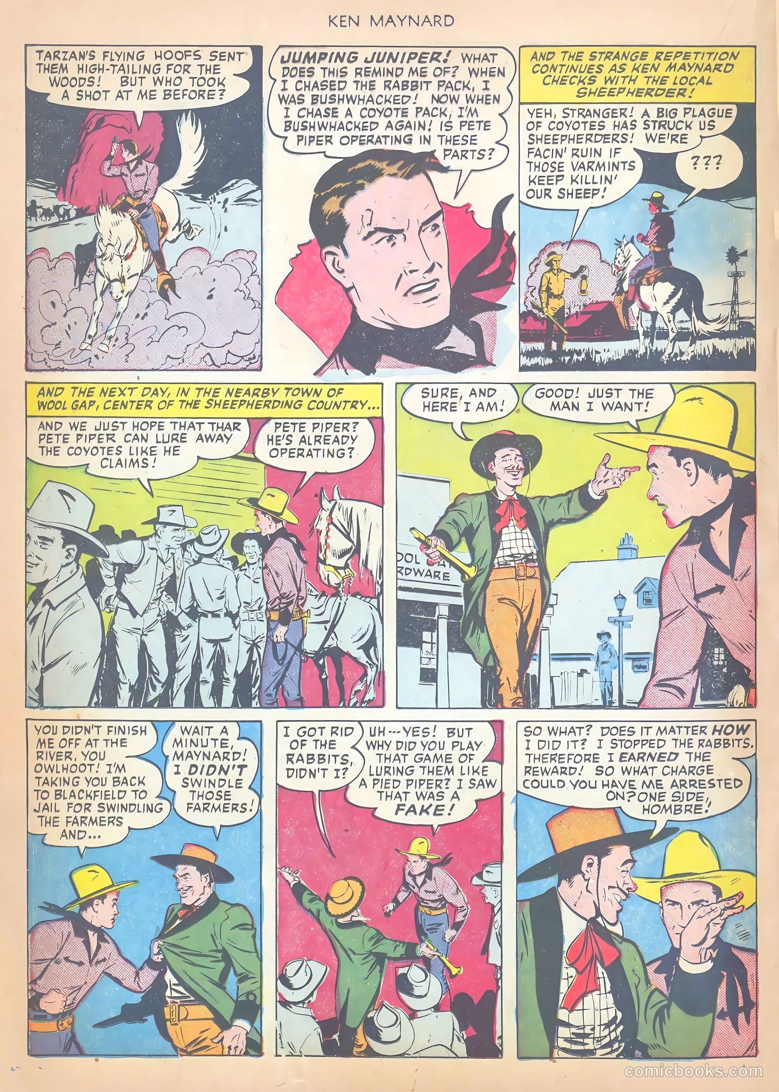 Ken Maynard #3 (1951) — page 20 of 36
