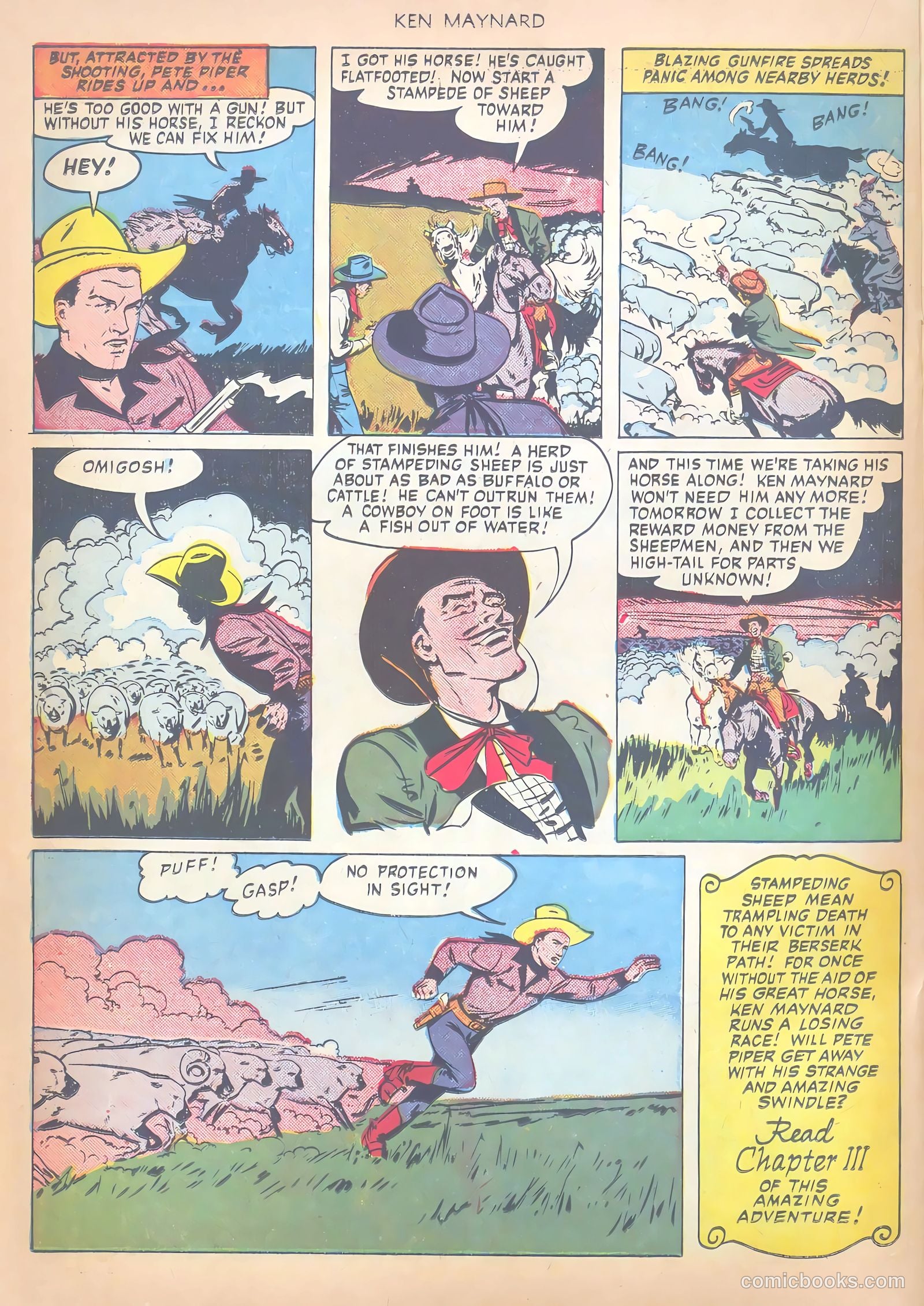 Ken Maynard #3 (1951) — page 22 of 36