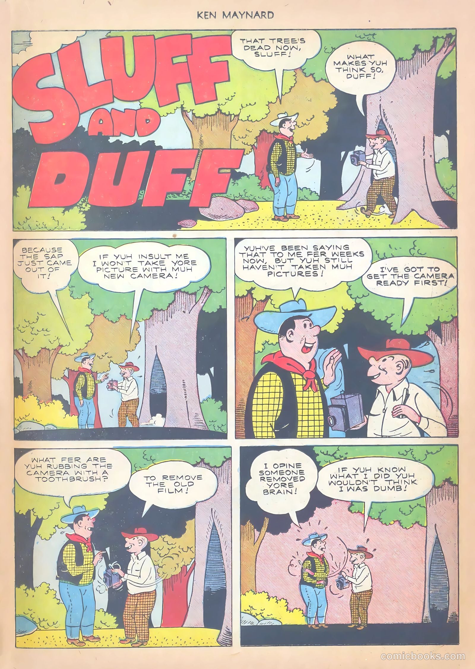 Ken Maynard #3 (1951) — page 23 of 36
