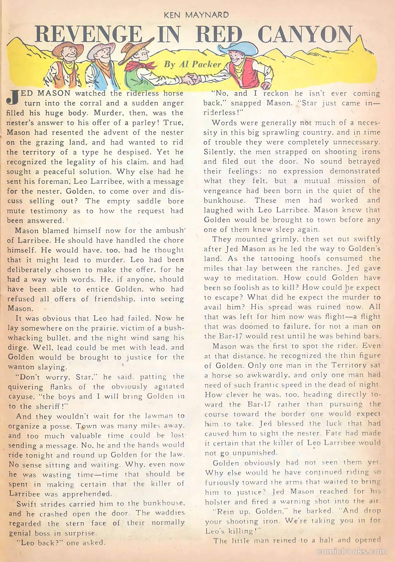 Ken Maynard #3 (1951) — page 25 of 36