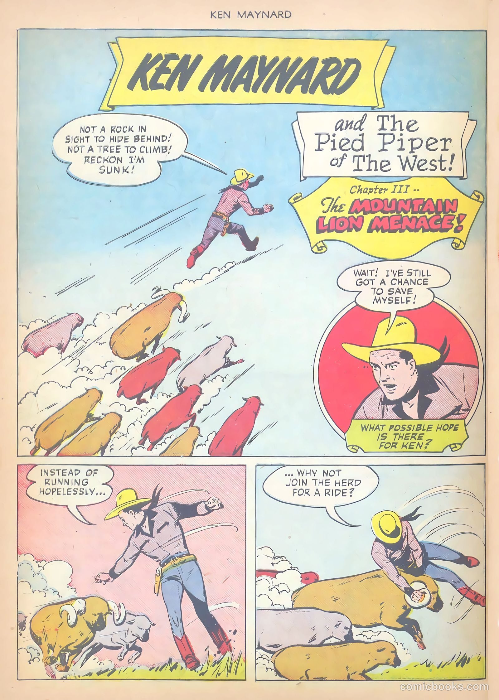 Ken Maynard #3 (1951) — page 28 of 36