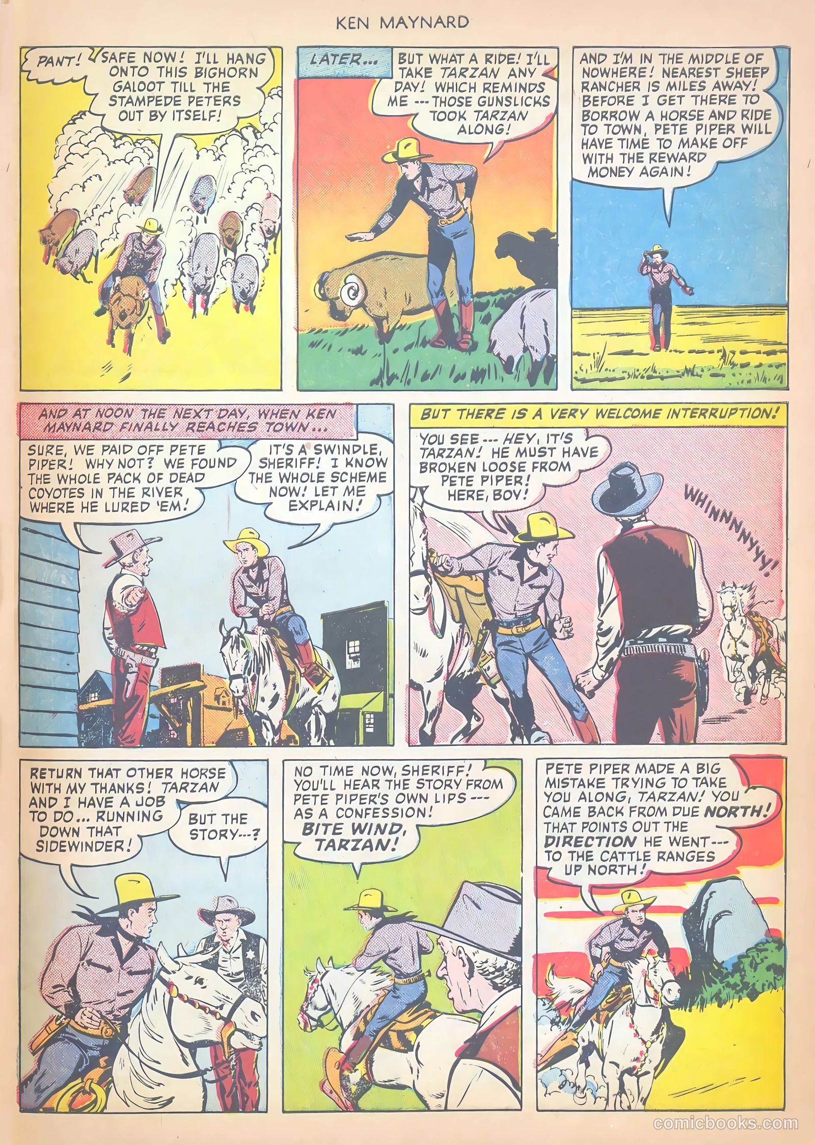 Ken Maynard #3 (1951) — page 29 of 36