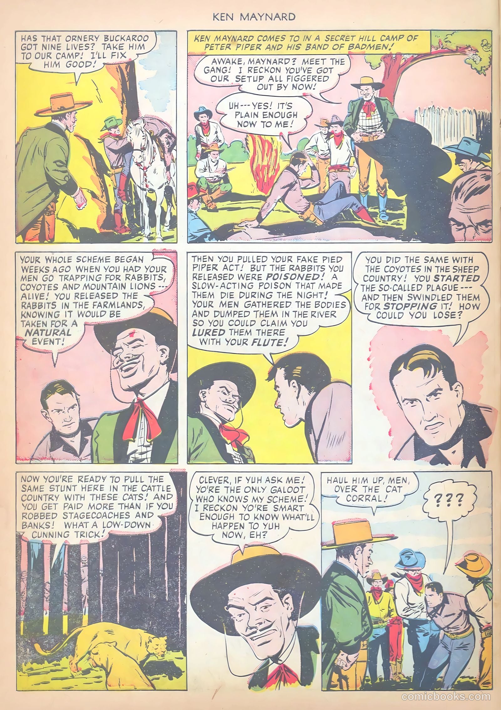 Ken Maynard #3 (1951) — page 32 of 36