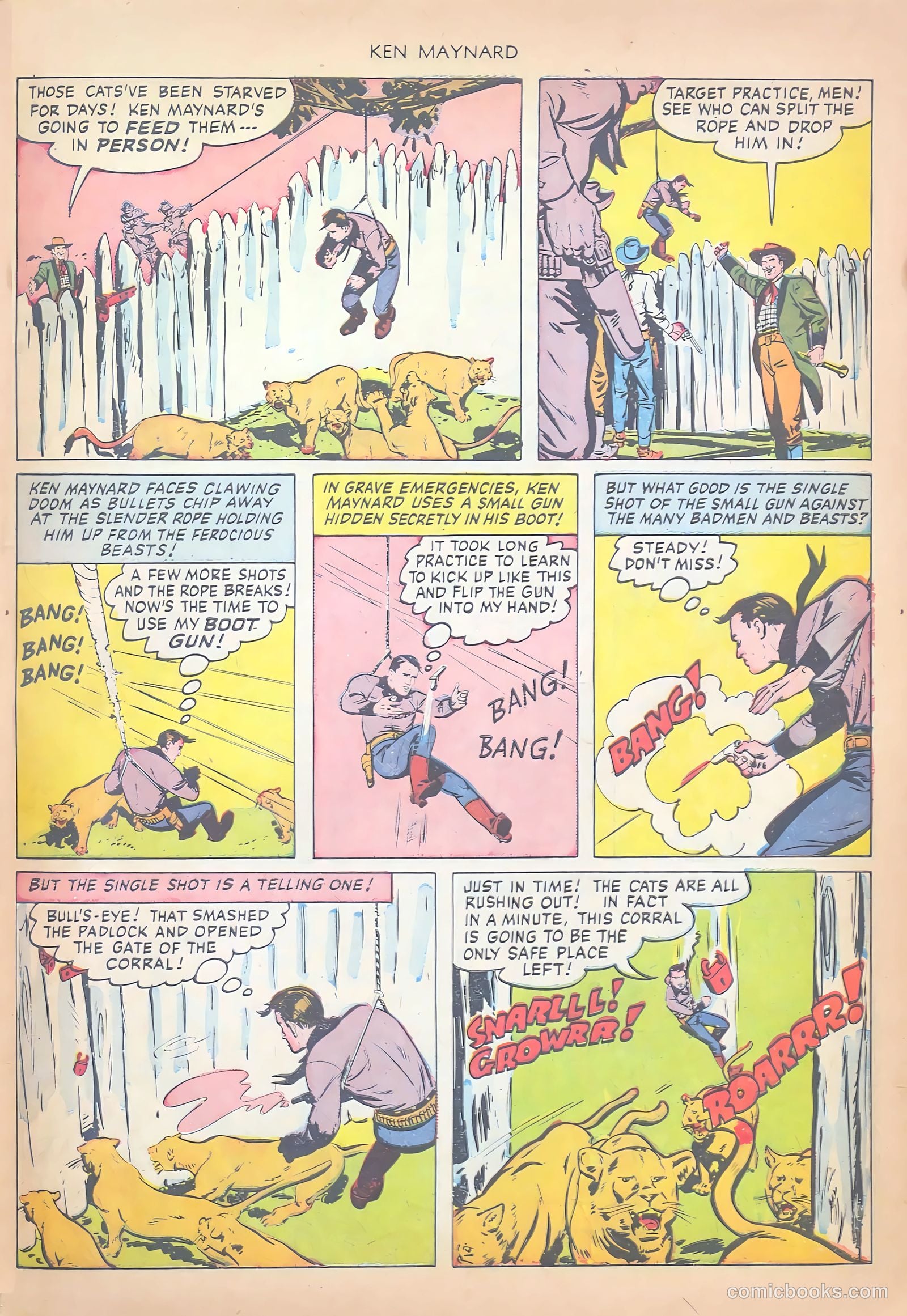 Ken Maynard #3 (1951) — page 33 of 36