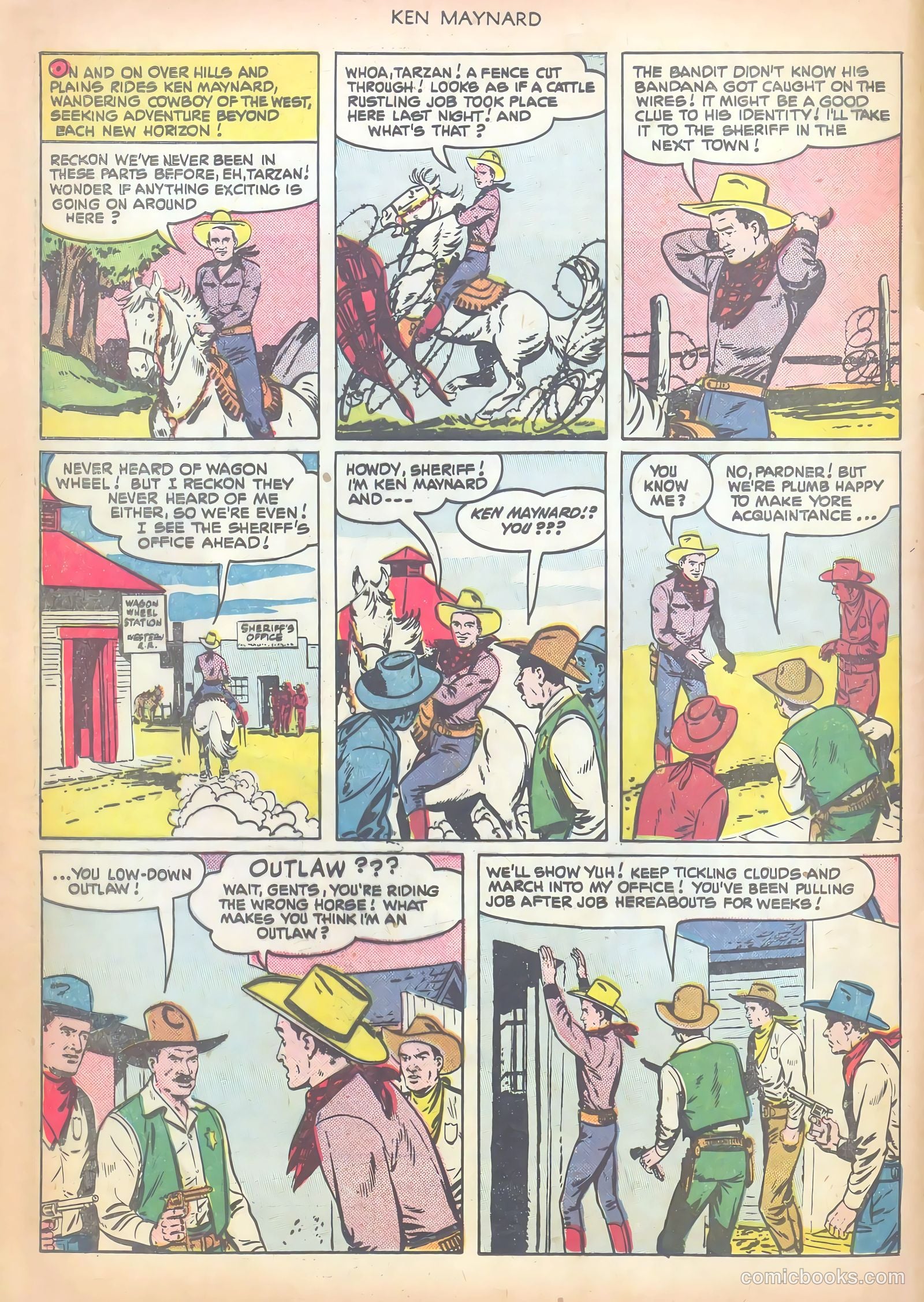 Ken Maynard #4 (1951) — page 4 of 36