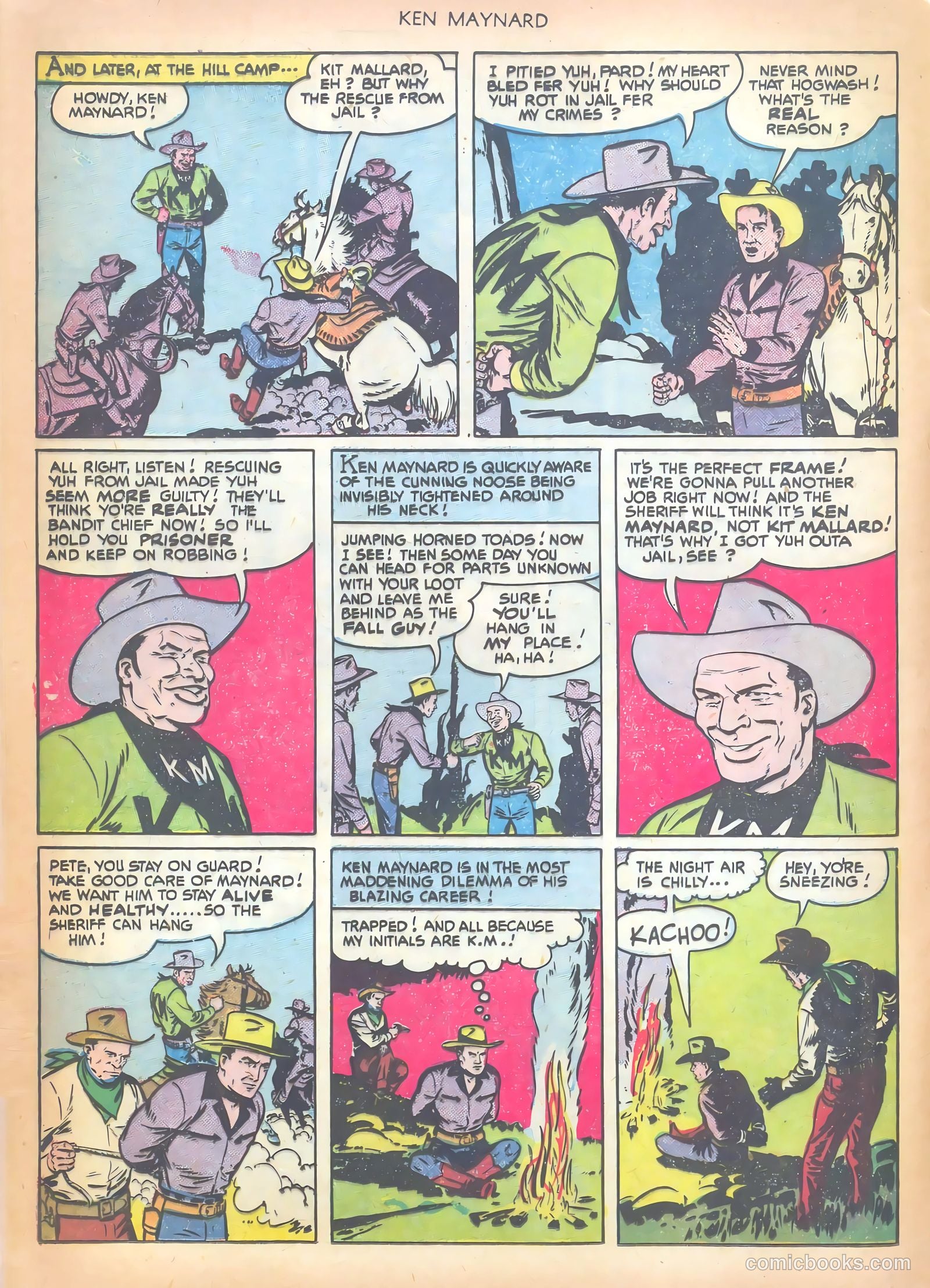 Ken Maynard #4 (1951) — page 8 of 36