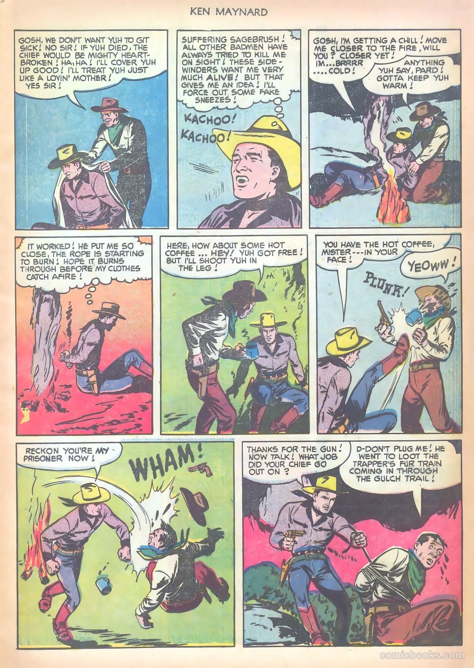 Ken Maynard #4 (1951) — page 9 of 36