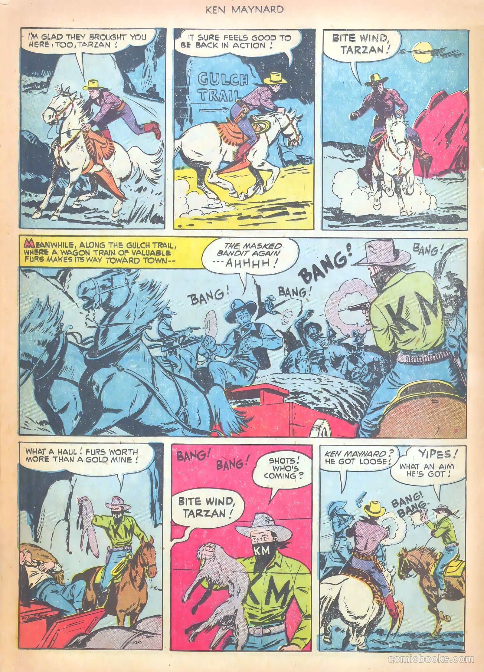 Ken Maynard #4 (1951) — page 10 of 36