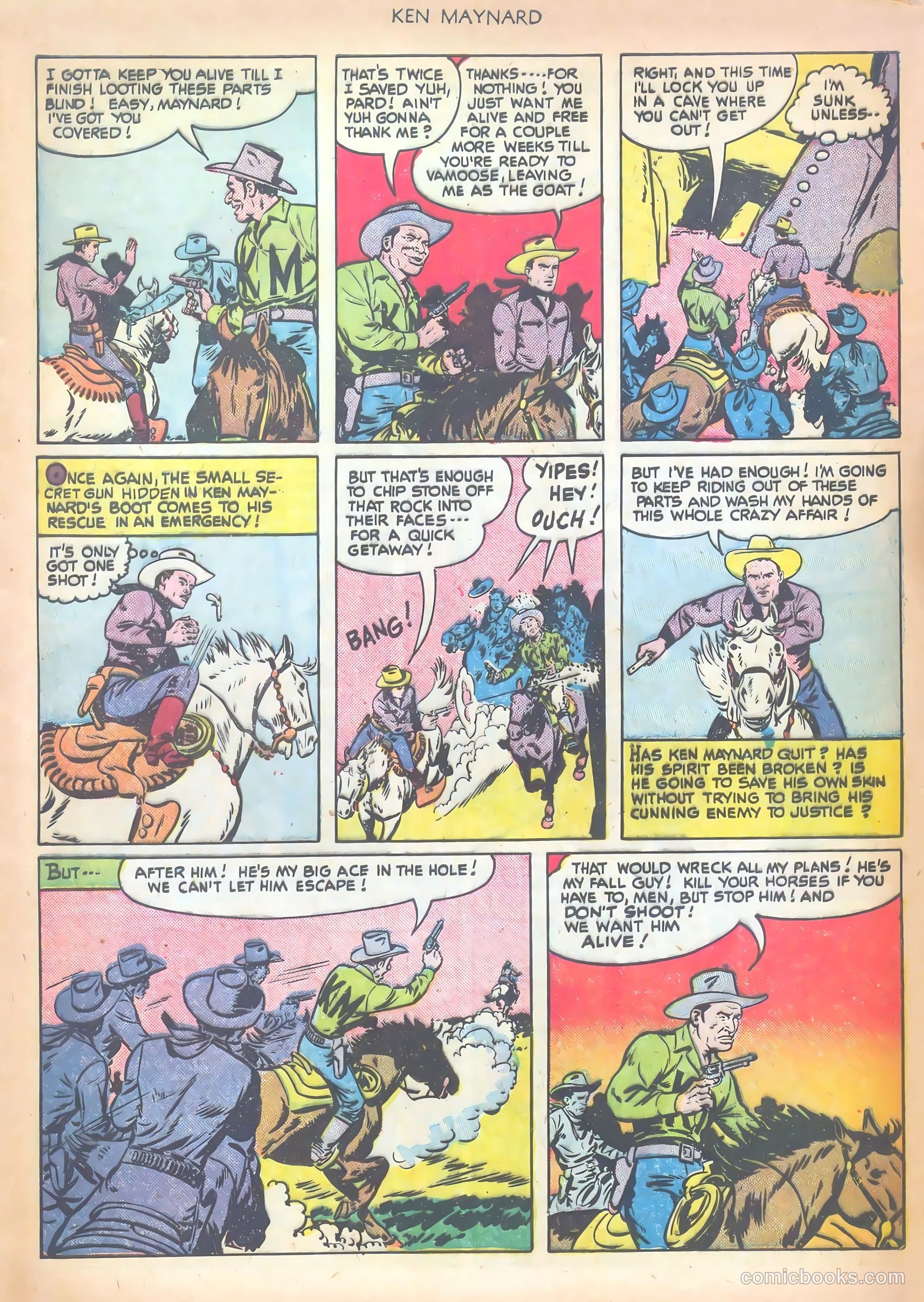 Ken Maynard #4 (1951) — page 13 of 36