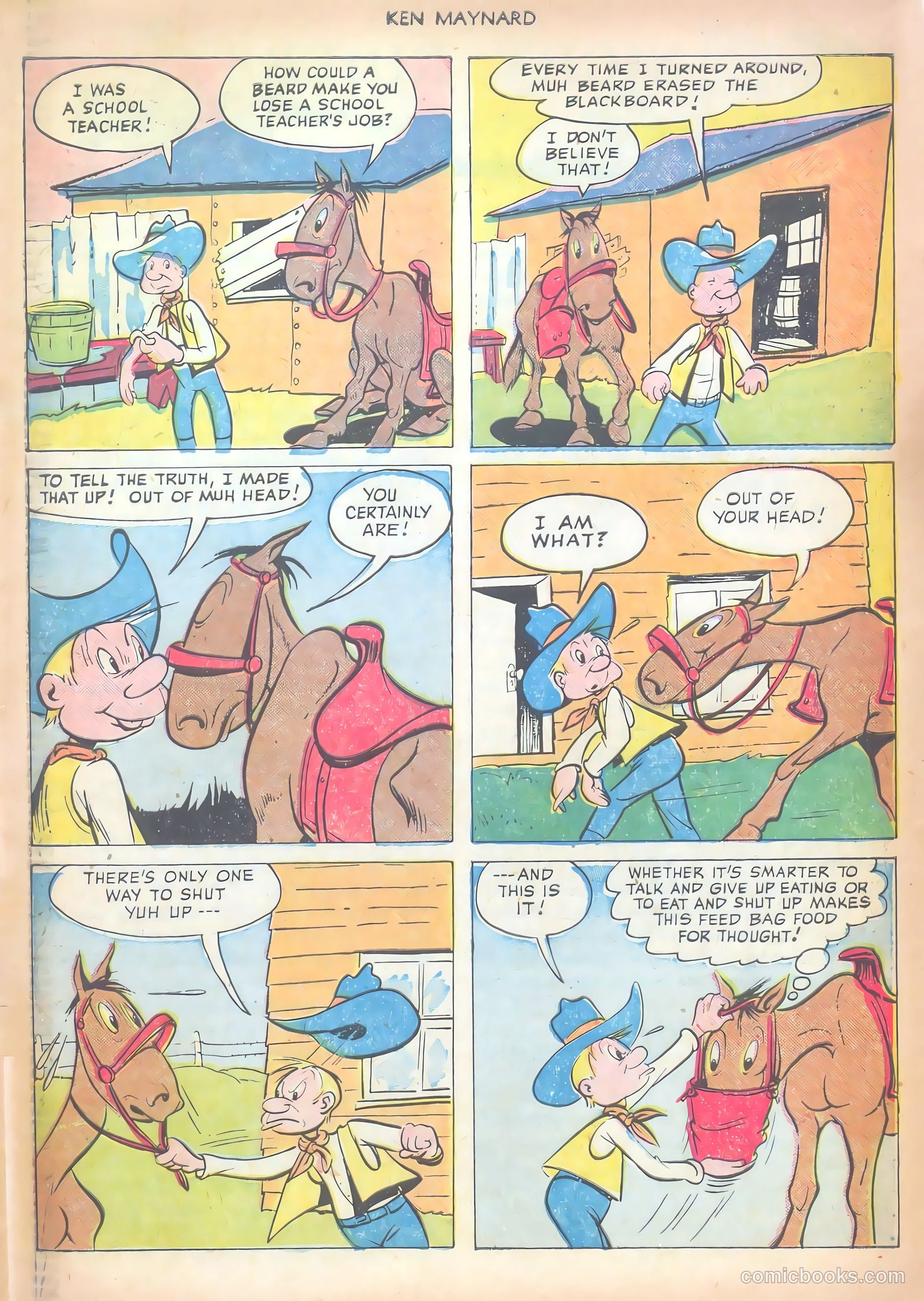Ken Maynard #4 (1951) — page 19 of 36