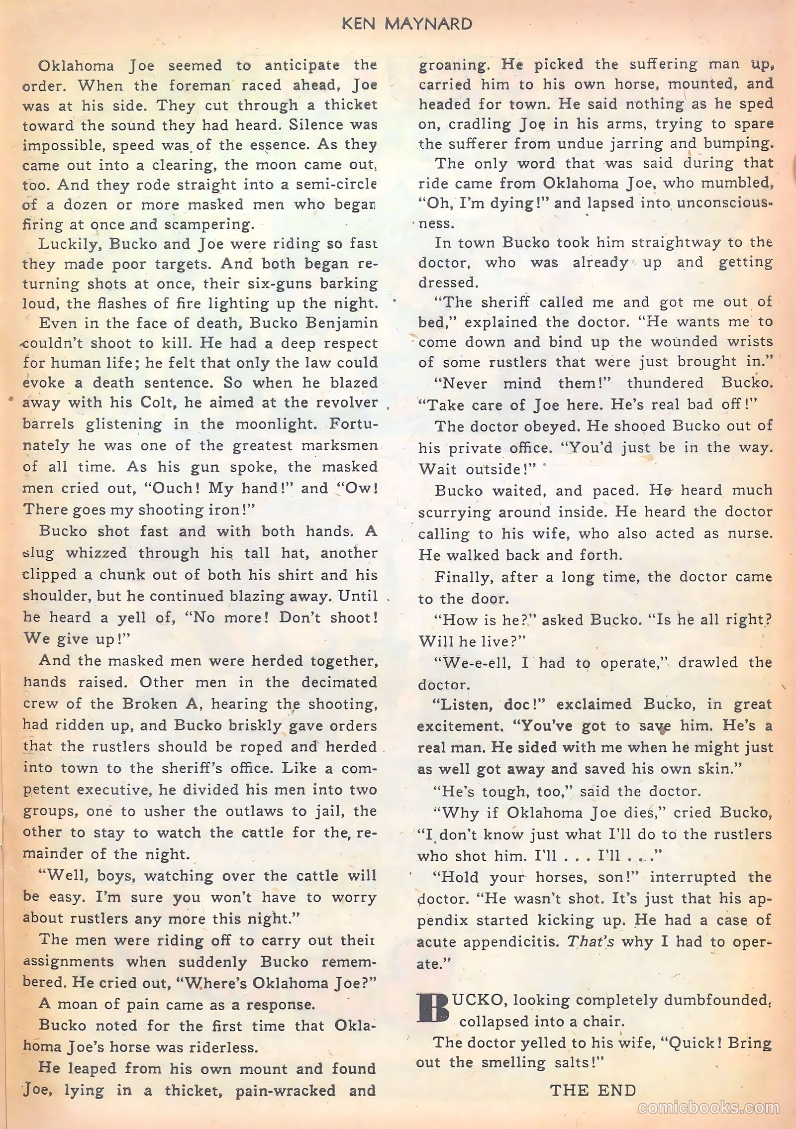 Ken Maynard #4 (1951) — page 21 of 36