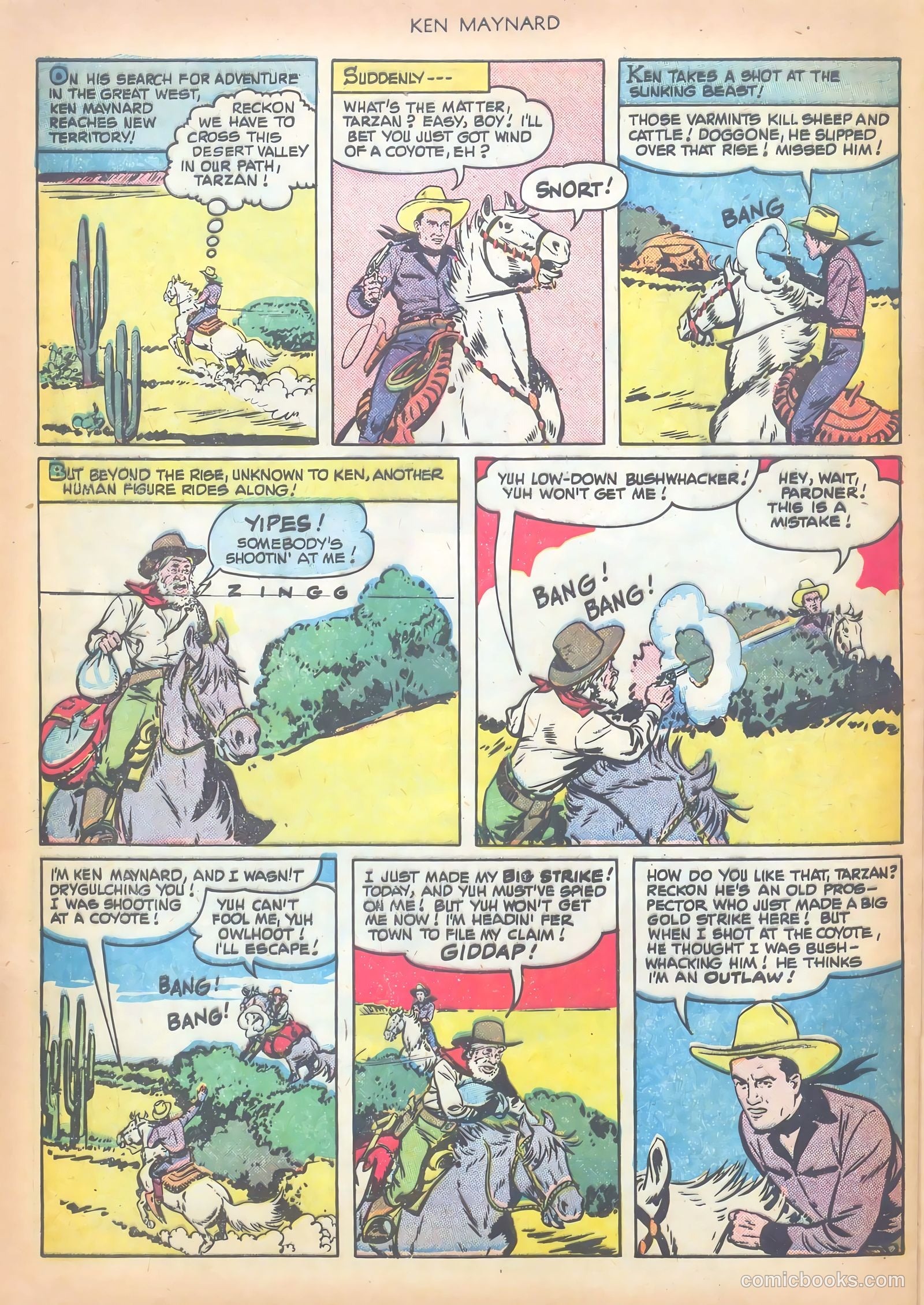 Ken Maynard #4 (1951) — page 24 of 36