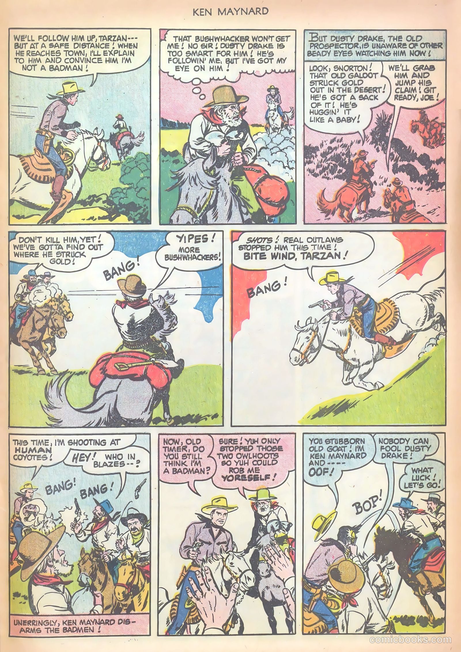 Ken Maynard #4 (1951) — page 25 of 36