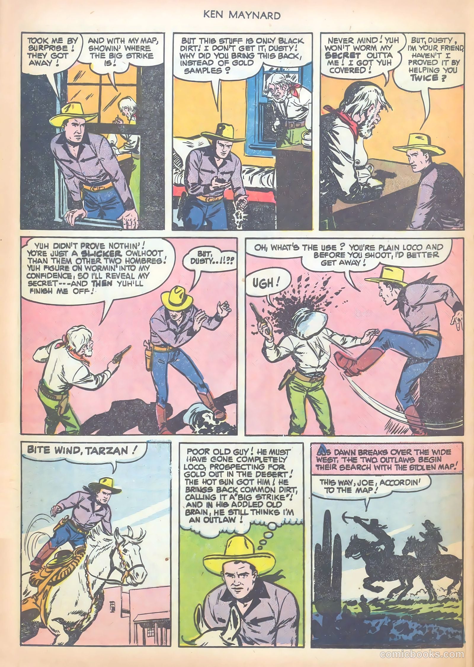 Ken Maynard #4 (1951) — page 28 of 36