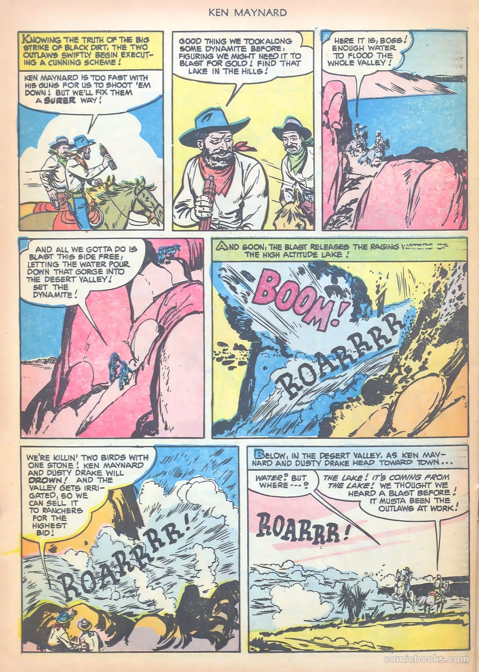 Ken Maynard #4 (1951) — page 32 of 36