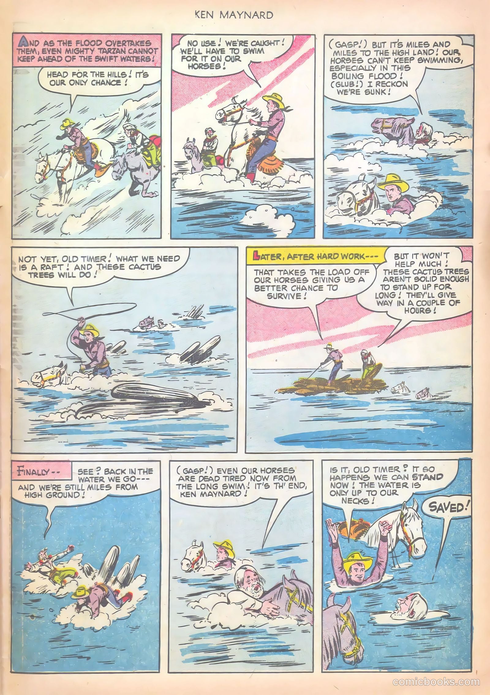 Ken Maynard #4 (1951) — page 33 of 36