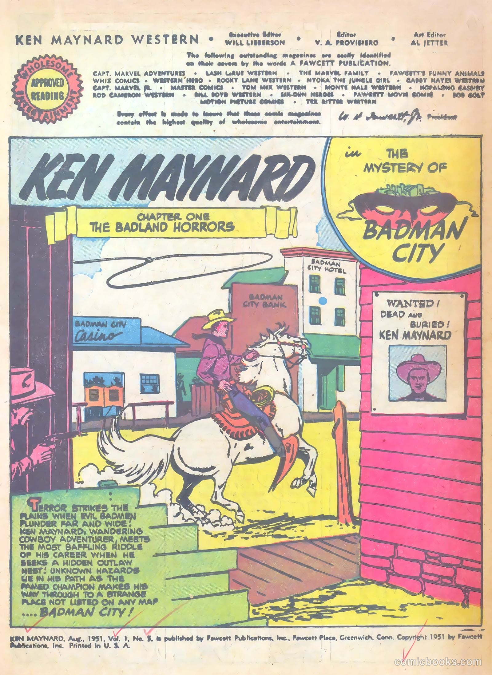 Ken Maynard #5 (1951) — page 3 of 36