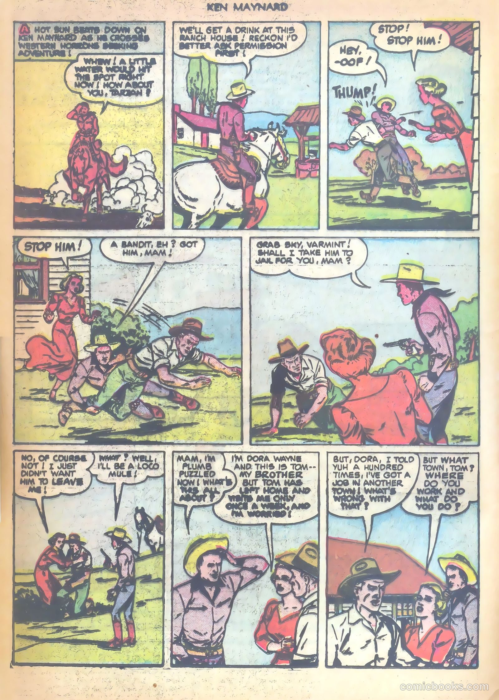Ken Maynard #5 (1951) — page 4 of 36