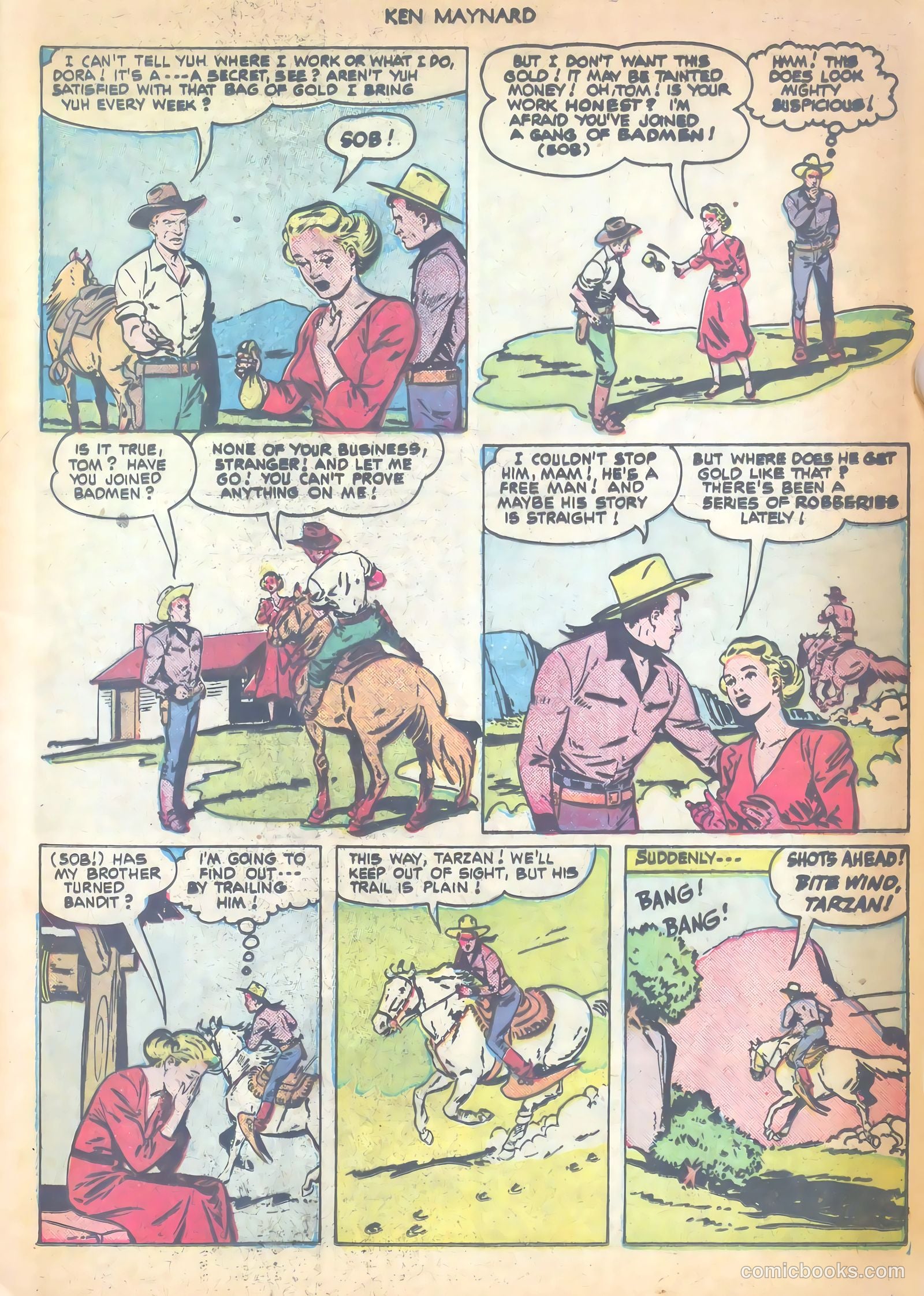 Ken Maynard #5 (1951) — page 5 of 36