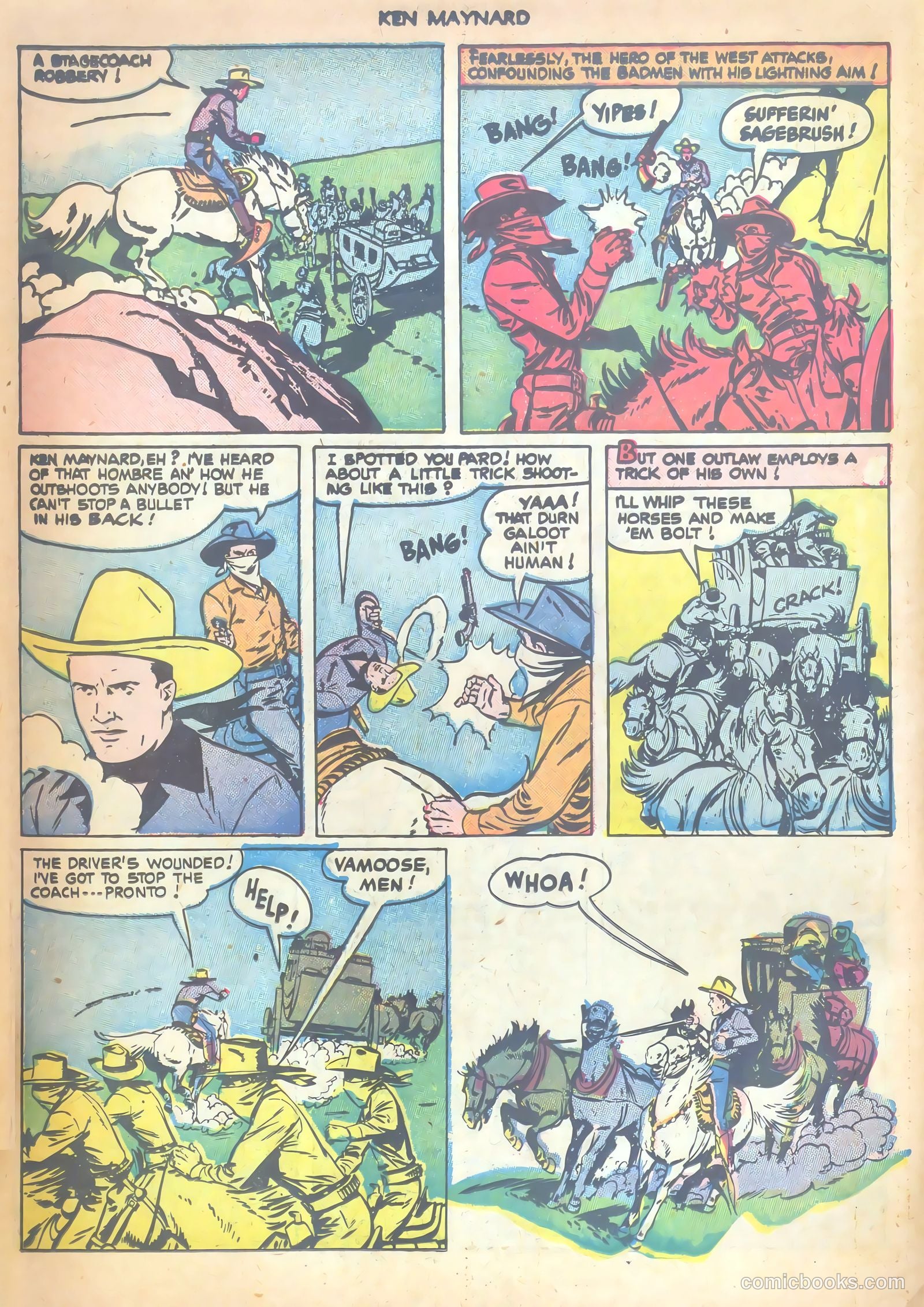 Ken Maynard #5 (1951) — page 6 of 36