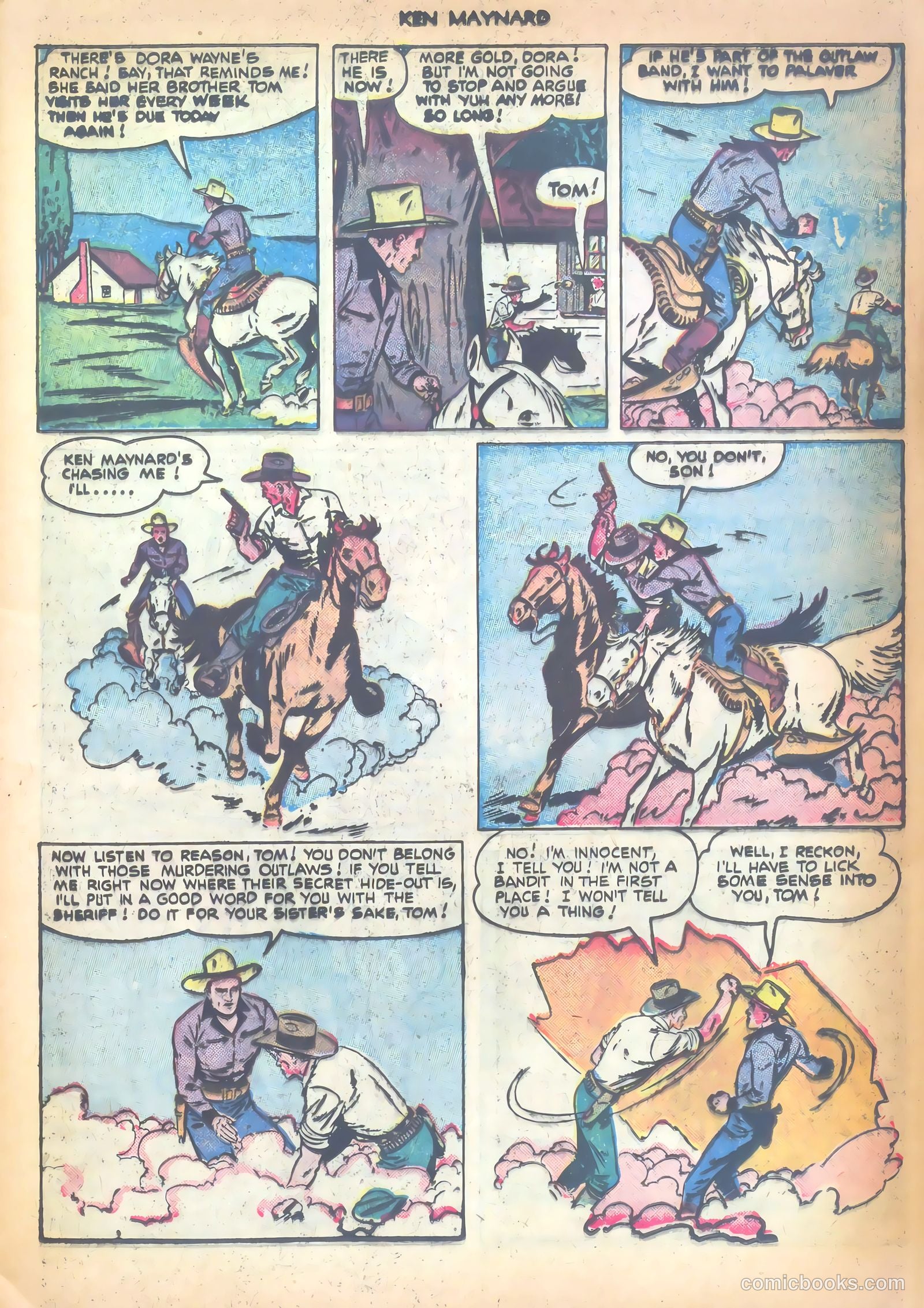 Ken Maynard #5 (1951) — page 9 of 36