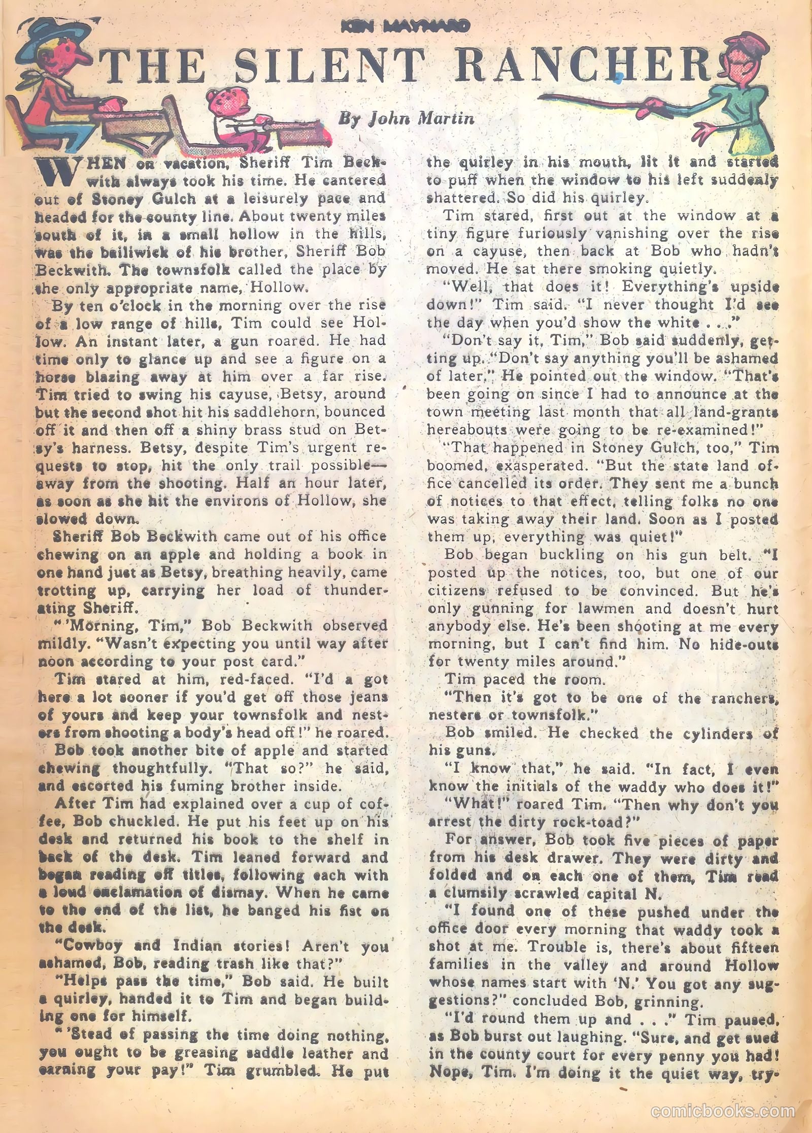 Ken Maynard #5 (1951) — page 12 of 36
