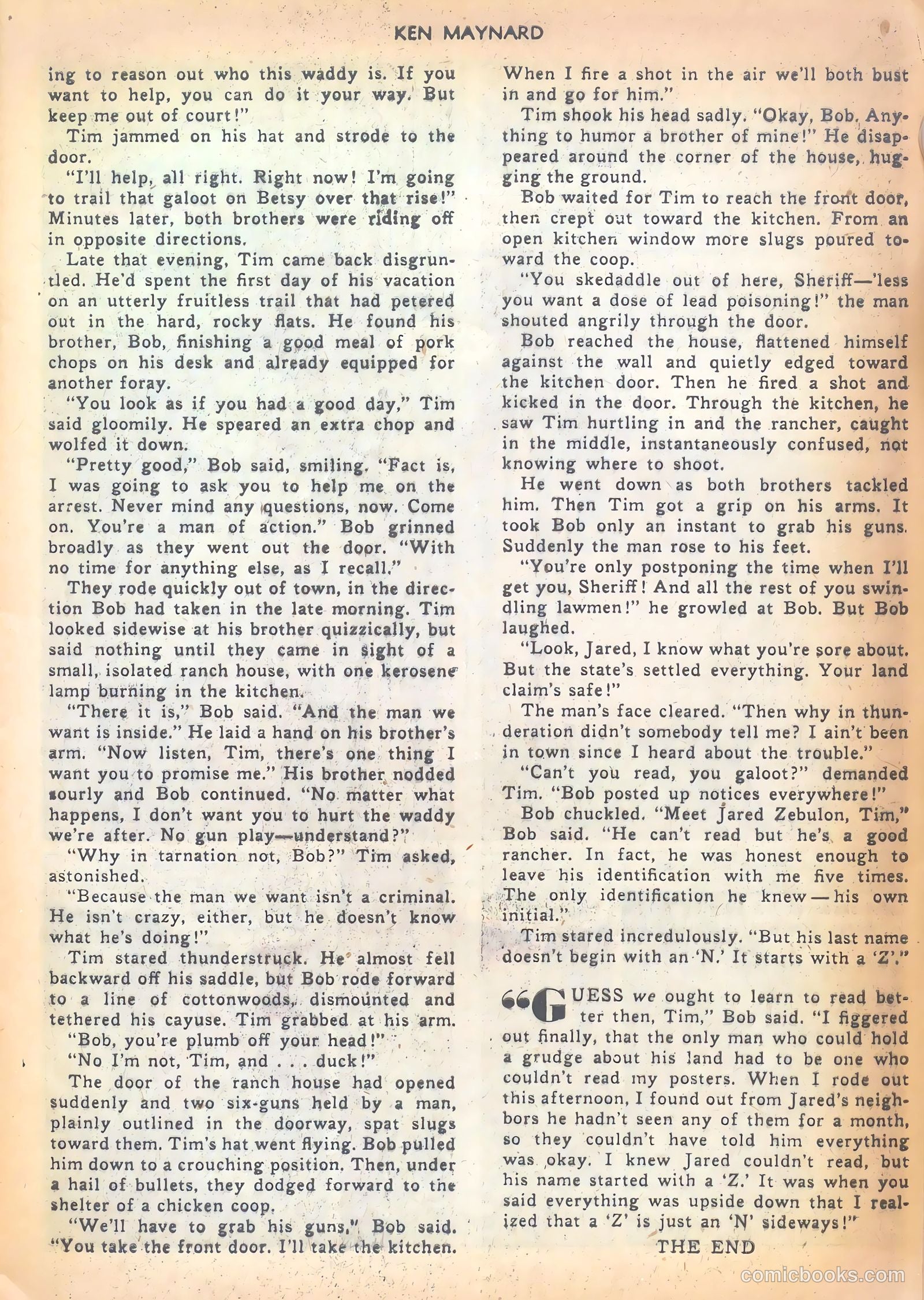 Ken Maynard #5 (1951) — page 13 of 36