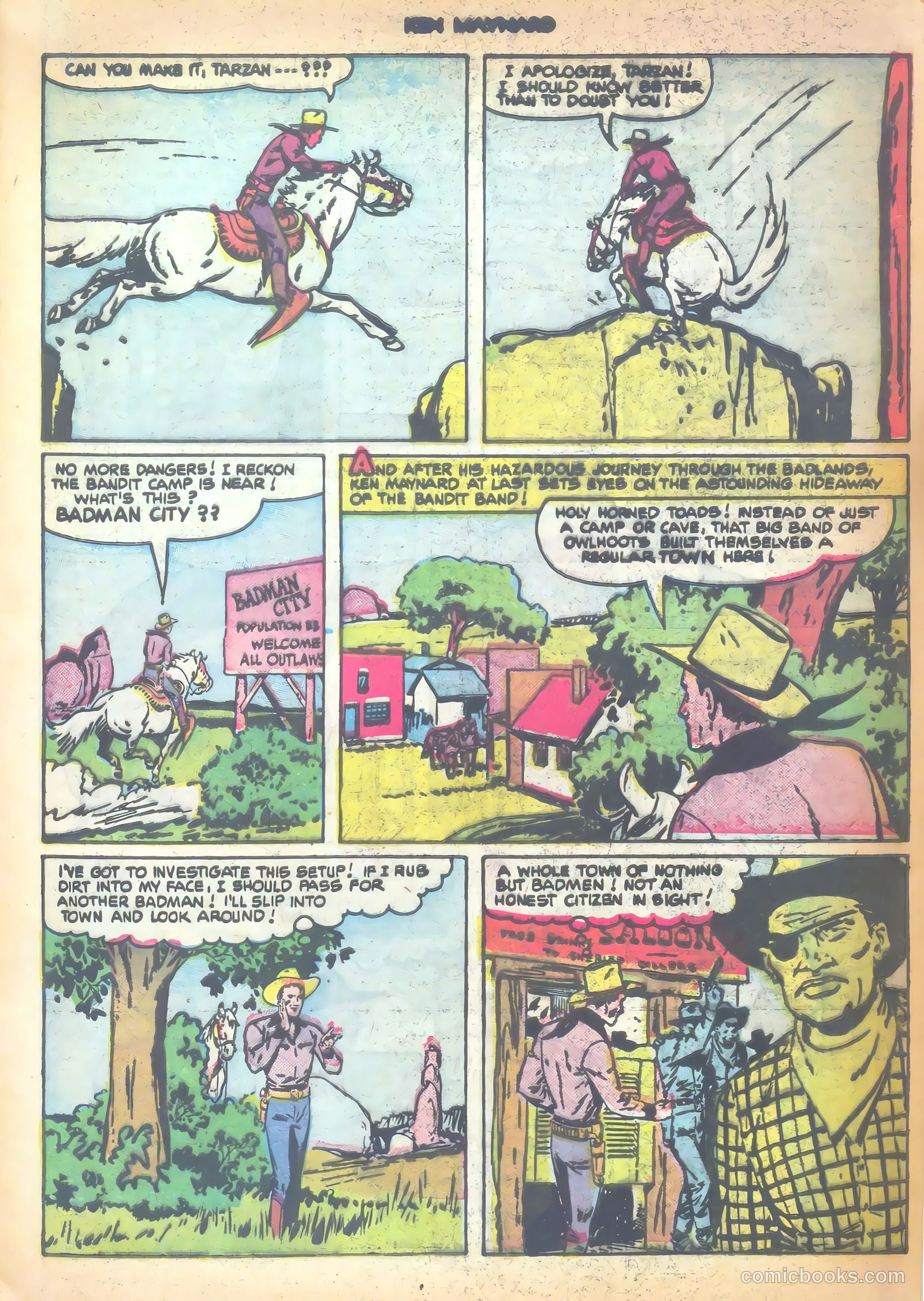 Ken Maynard #5 (1951) — page 17 of 36