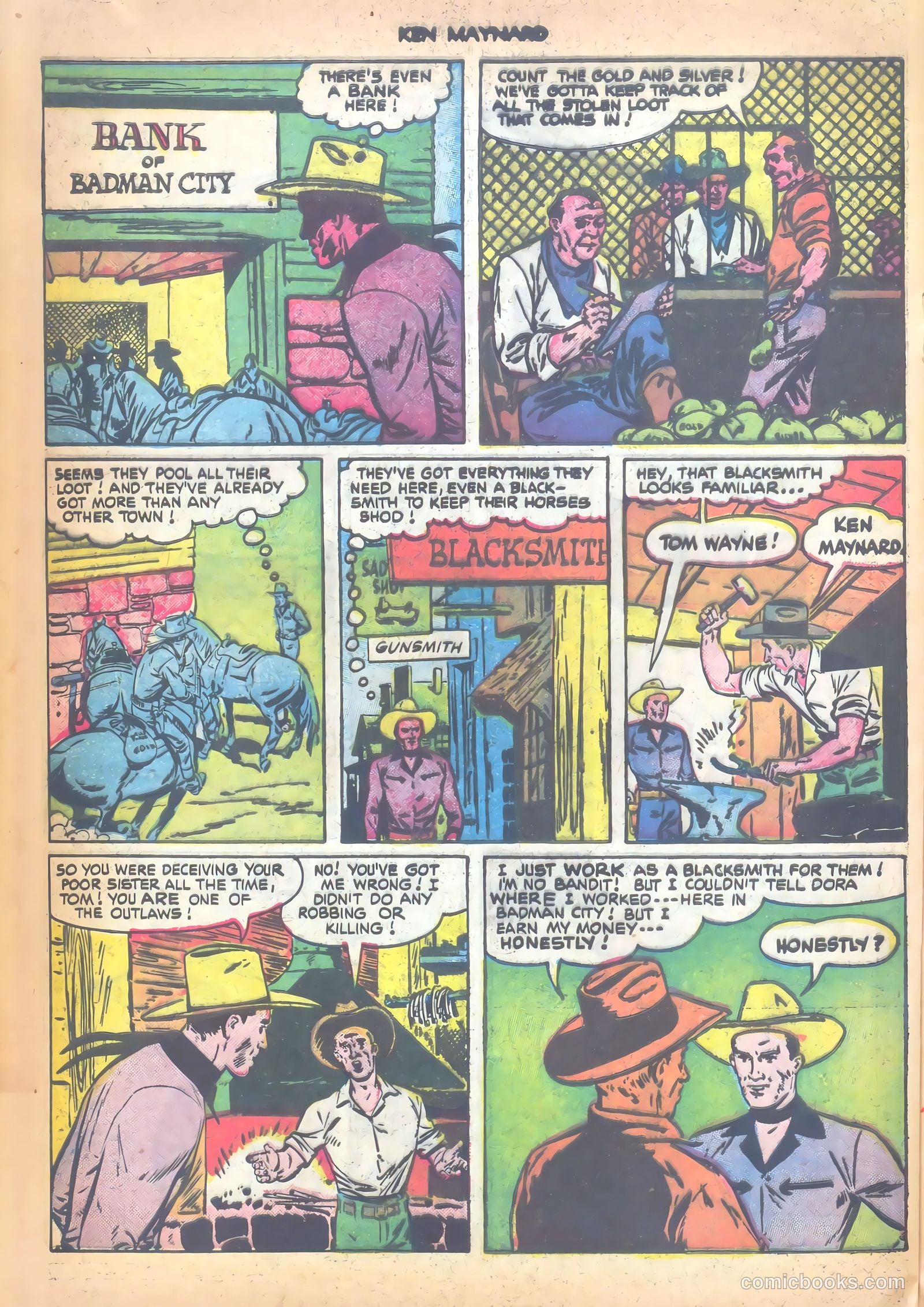 Ken Maynard #5 (1951) — page 20 of 36