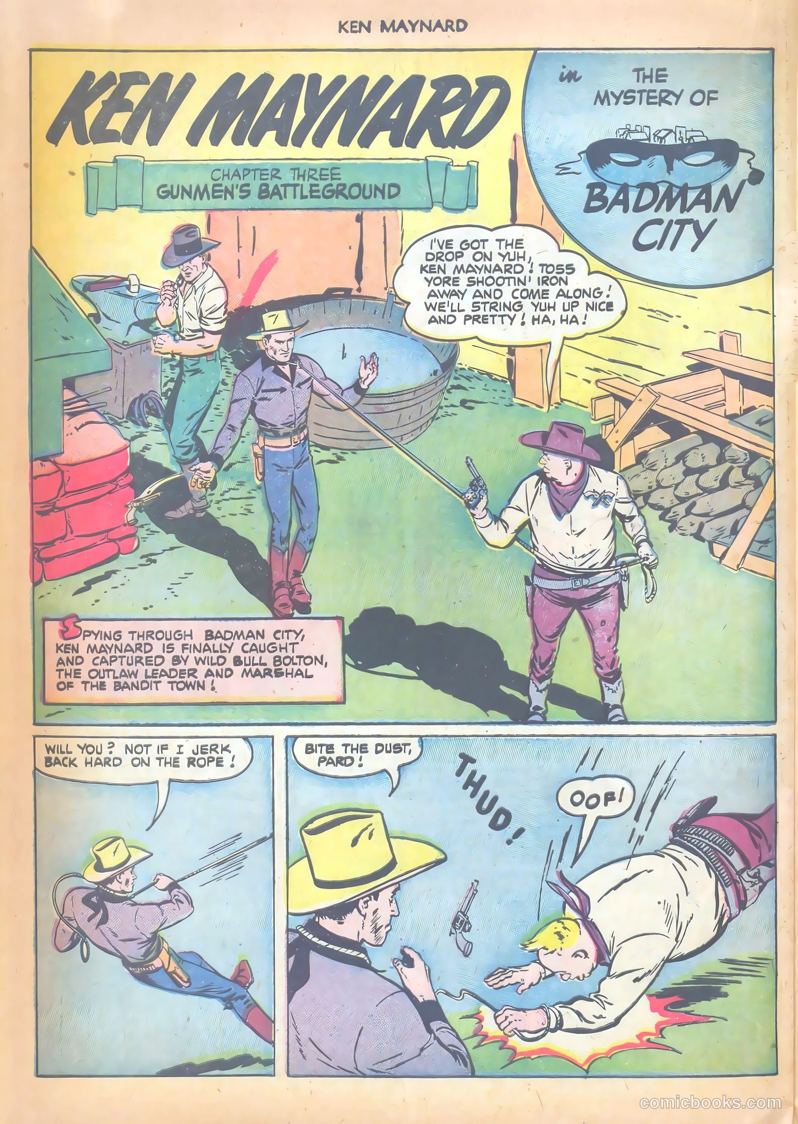 Ken Maynard #5 (1951) — page 22 of 36