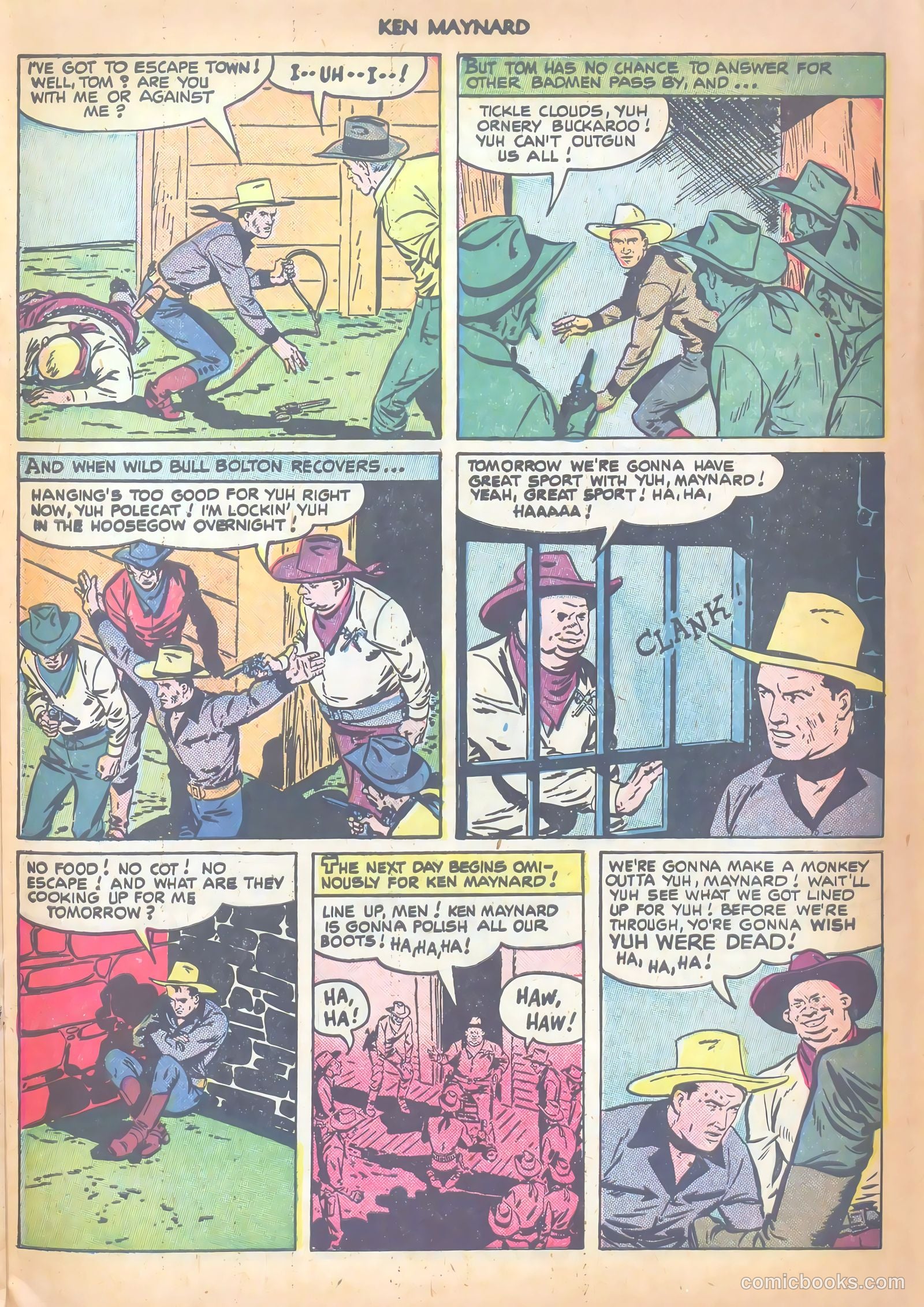 Ken Maynard #5 (1951) — page 23 of 36