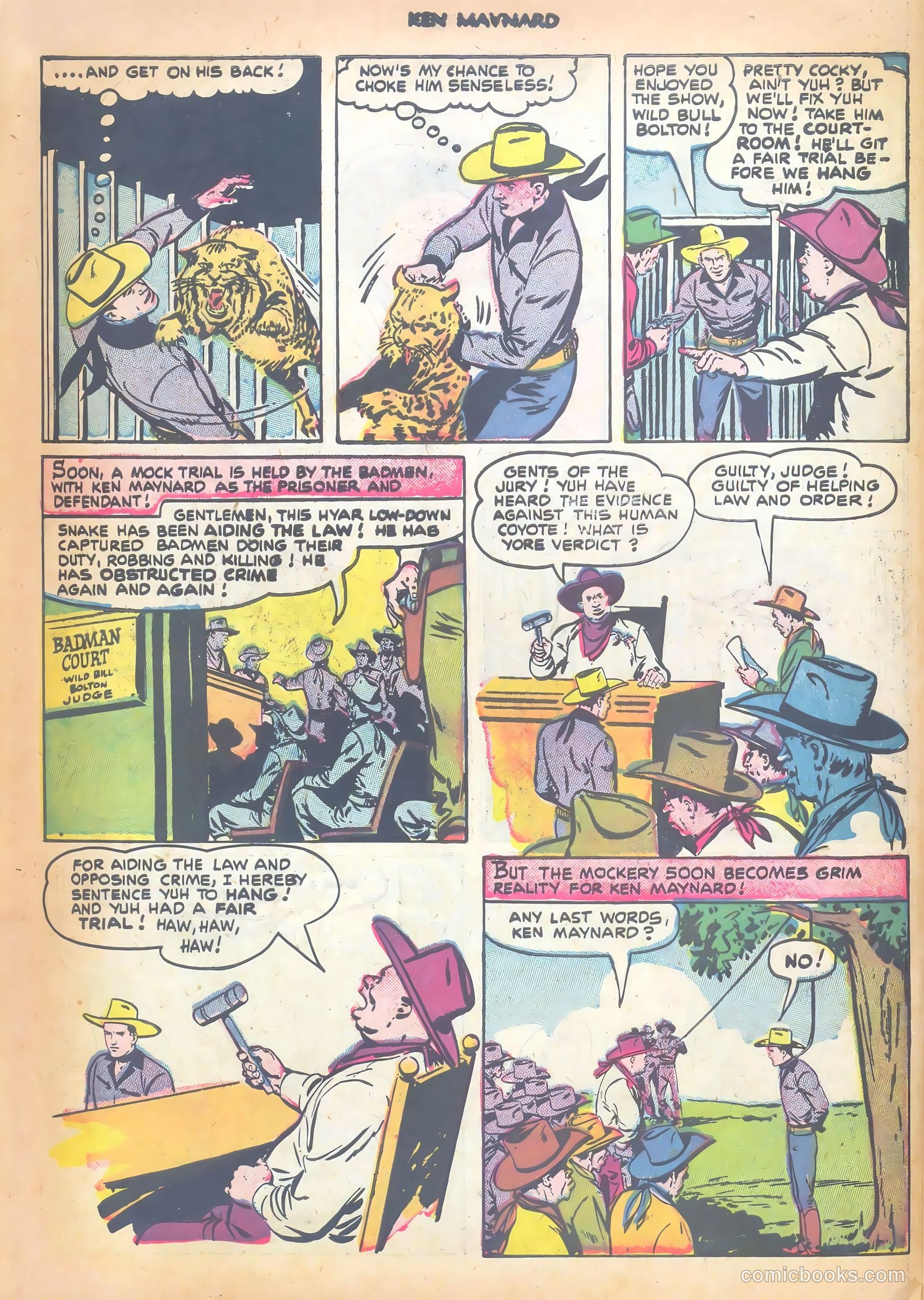 Ken Maynard #5 (1951) — page 26 of 36