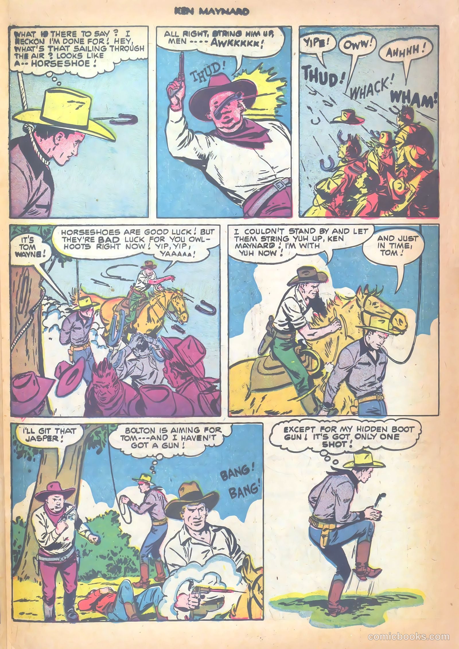 Ken Maynard #5 (1951) — page 27 of 36