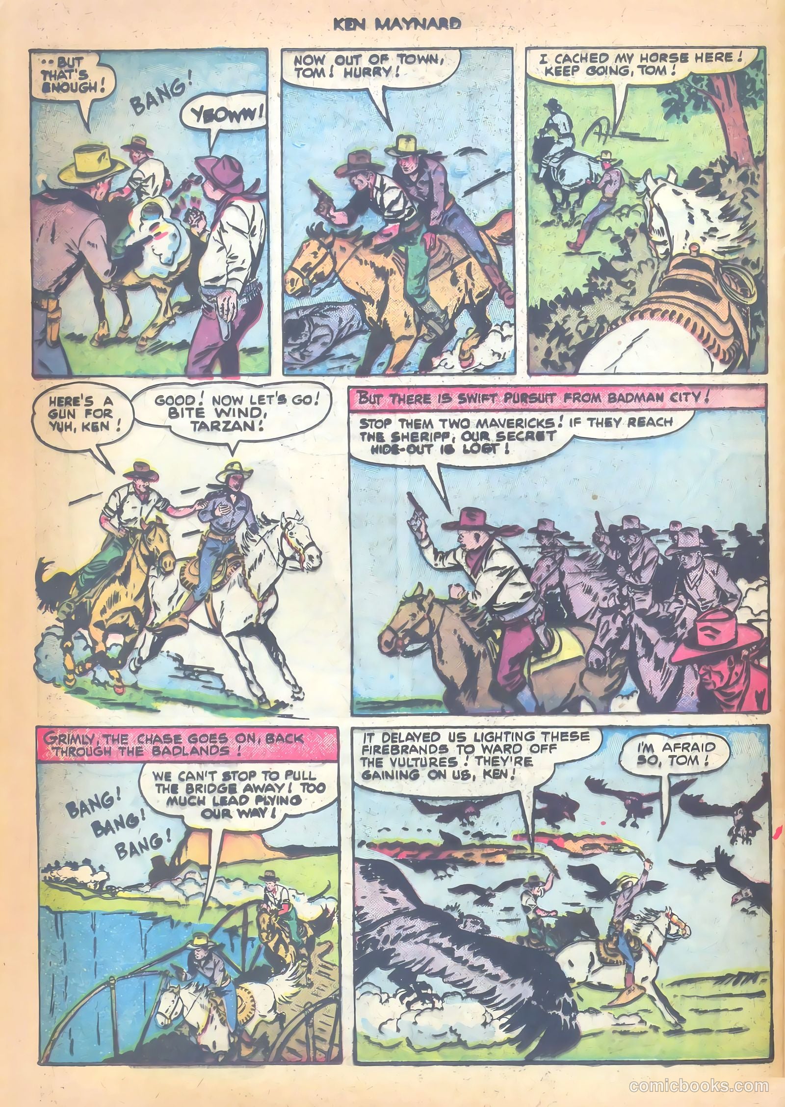 Ken Maynard #5 (1951) — page 28 of 36
