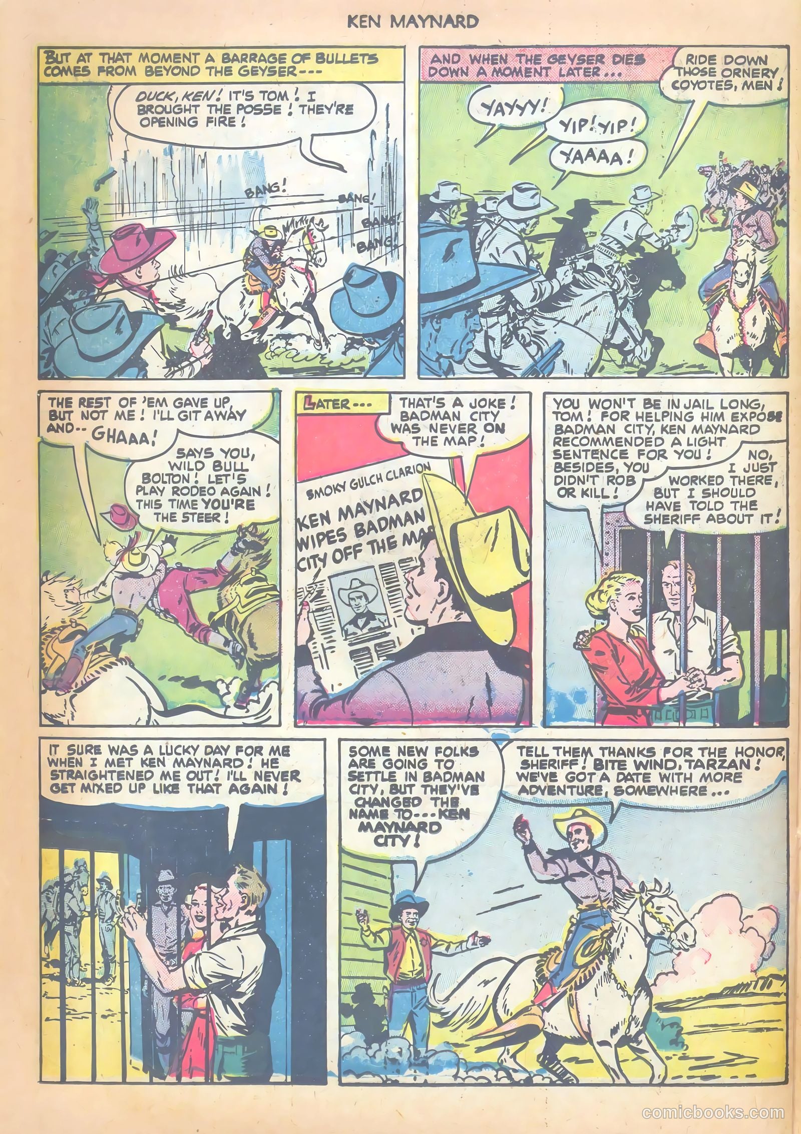 Ken Maynard #5 (1951) — page 30 of 36