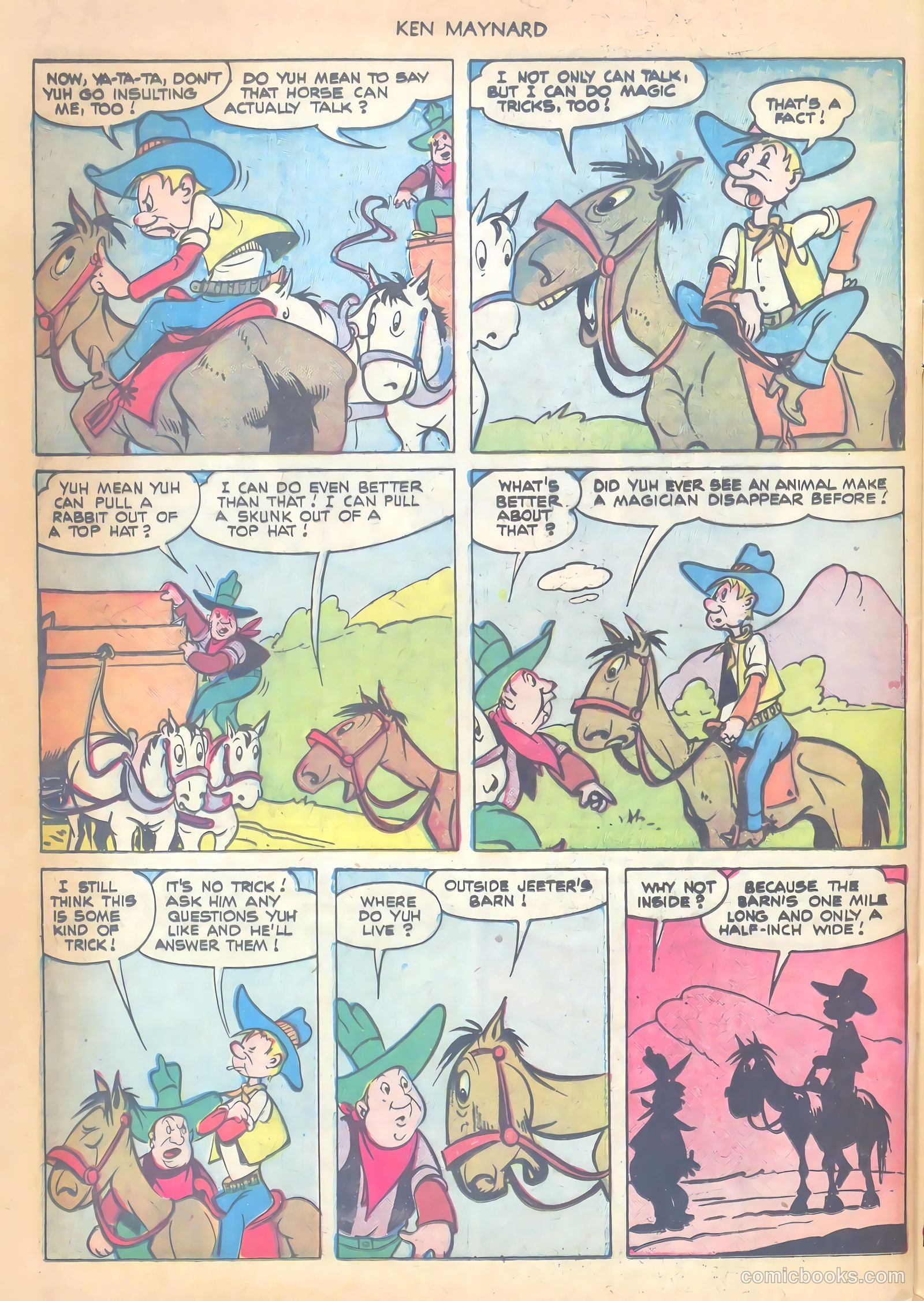 Ken Maynard #5 (1951) — page 32 of 36
