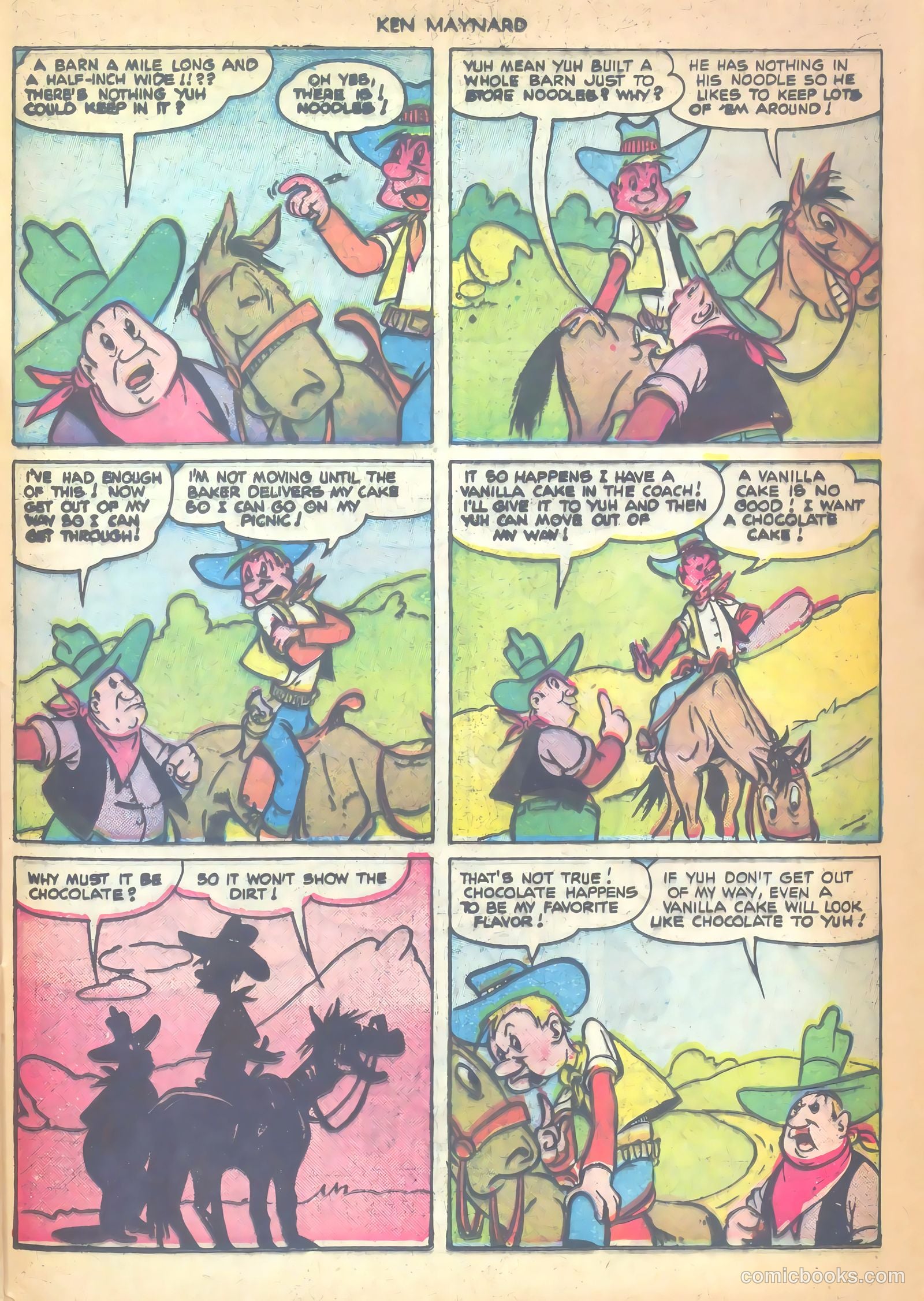 Ken Maynard #5 (1951) — page 33 of 36