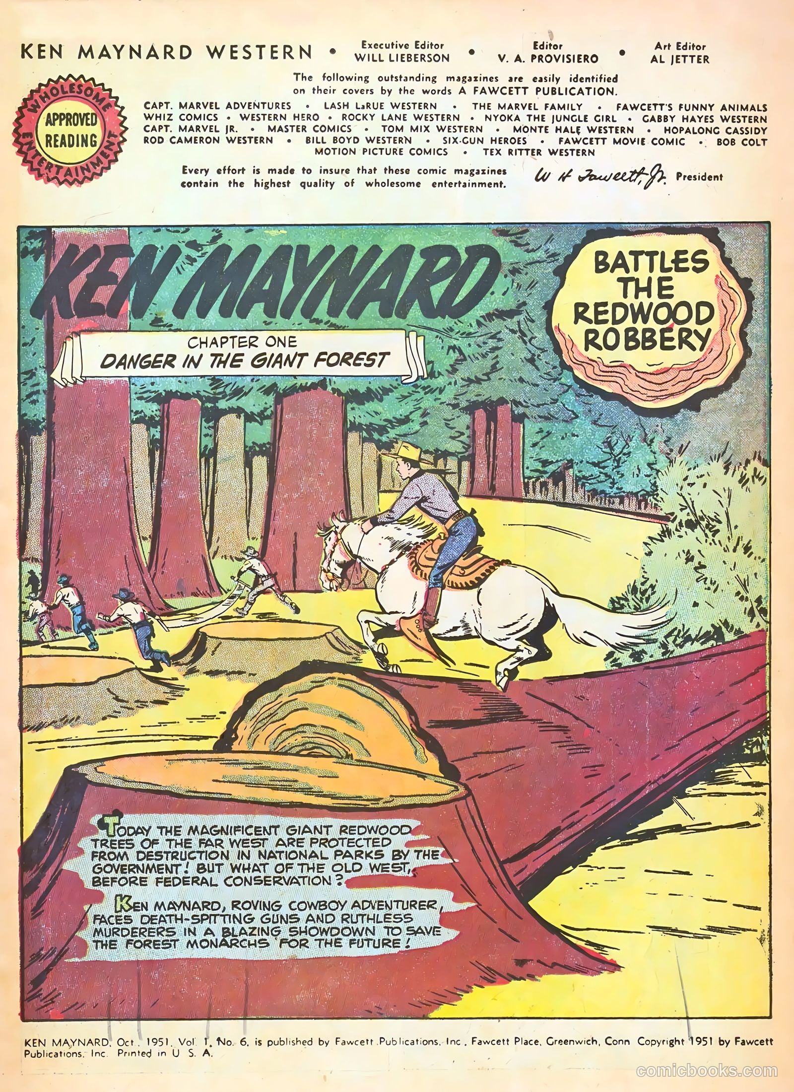 Ken Maynard #6 (1951) — page 3 of 36